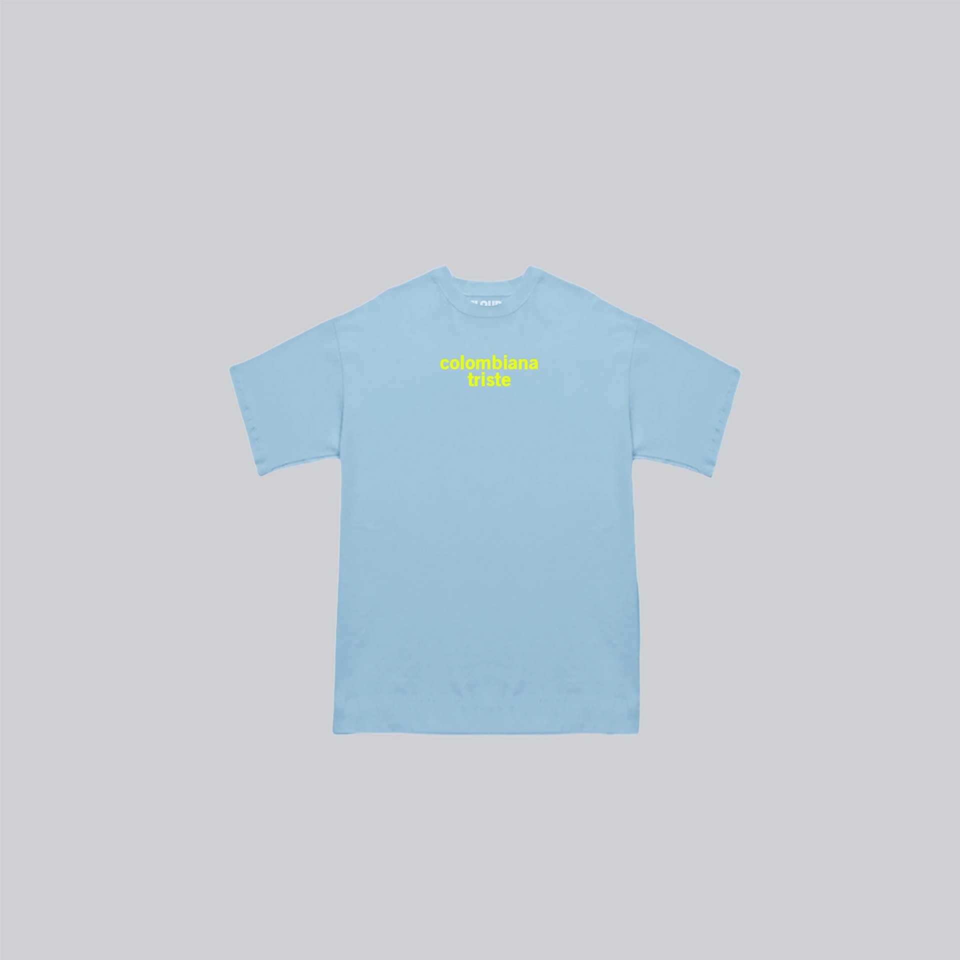 Baby tee colombiana triste azul bebe - imagen 1