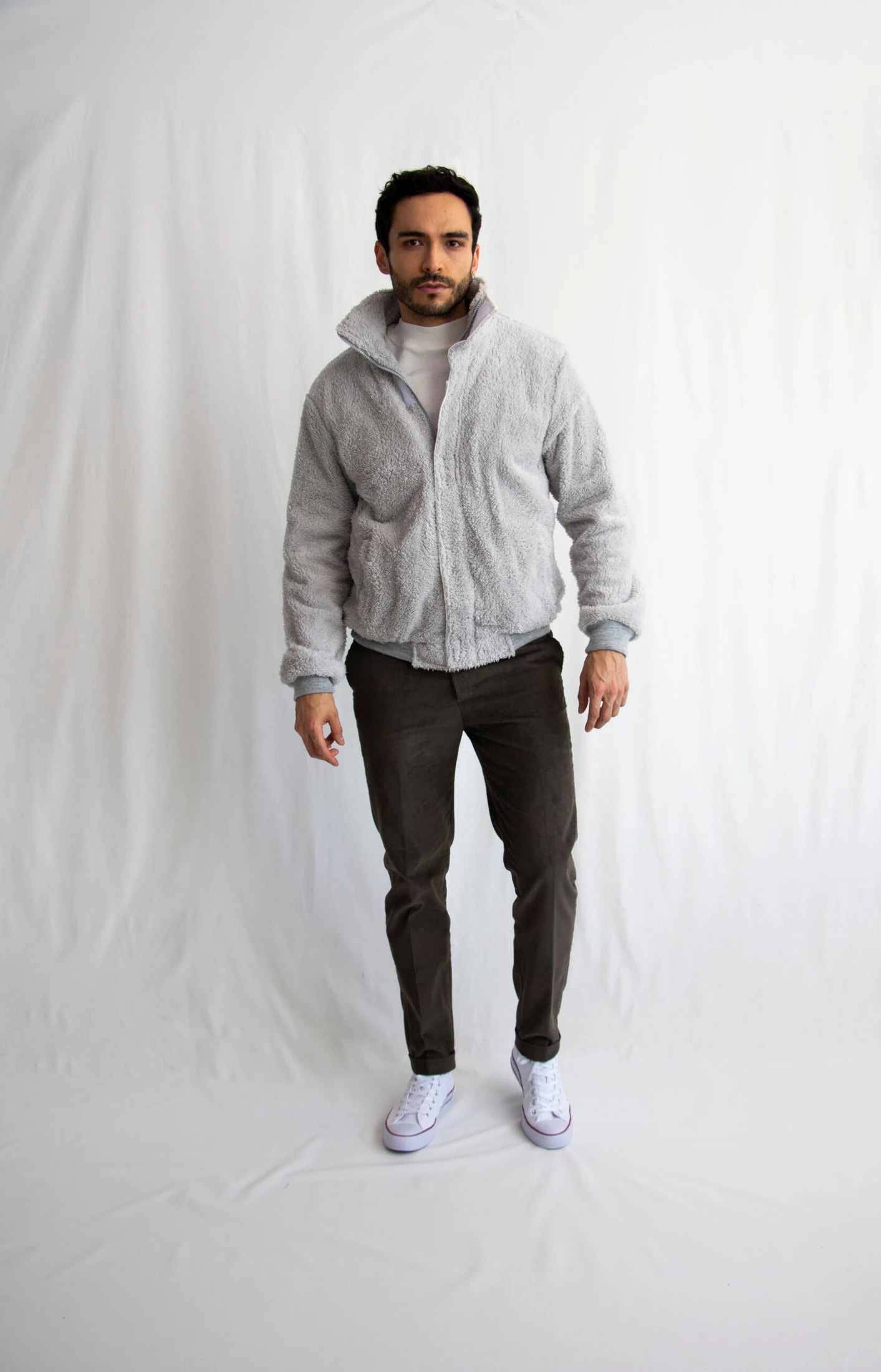Chaqueta oveja gris - imagen 1