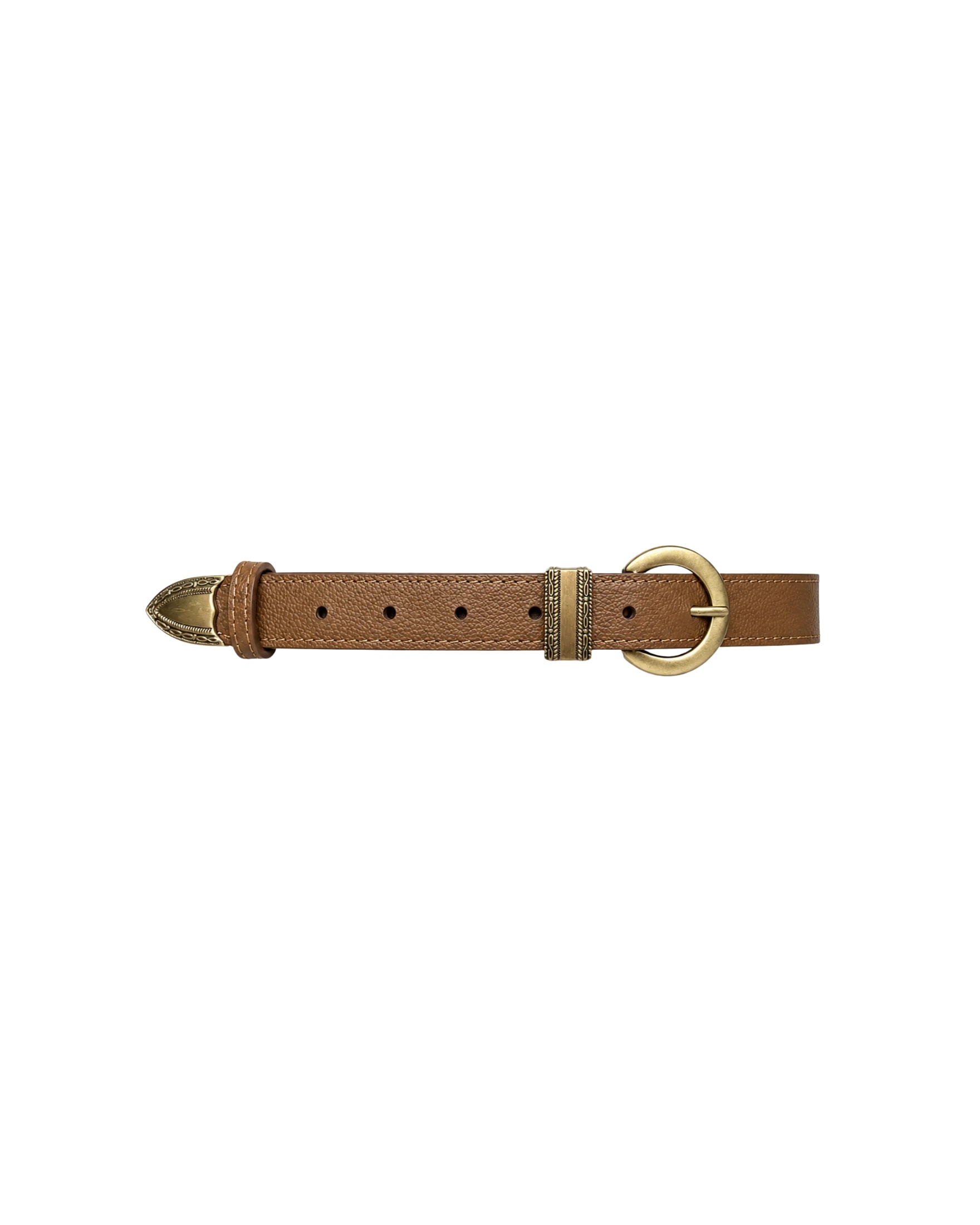 CINTURÓN PORTOFINO CARAMEL - imagen 1