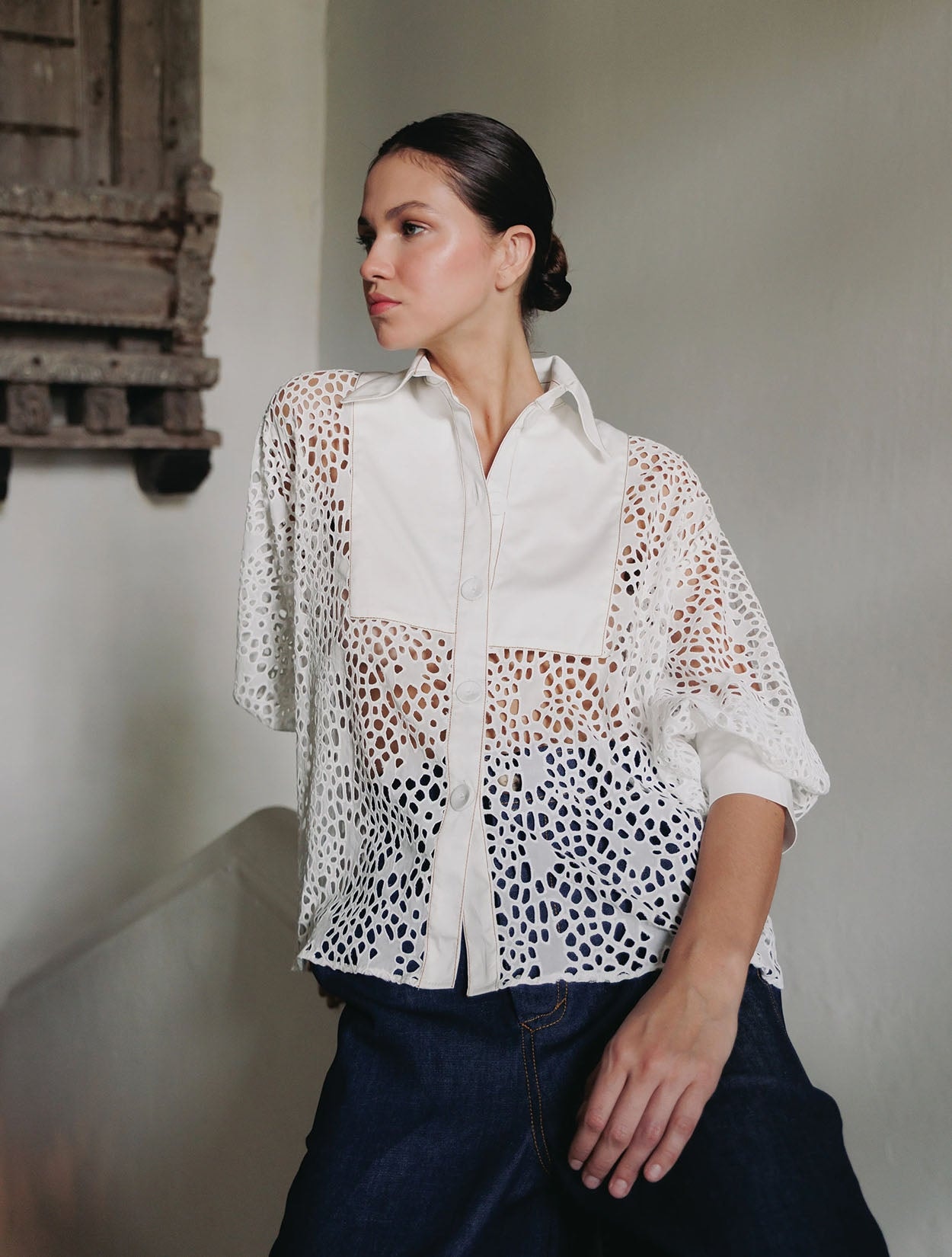 CAMISA CLASICA OJALILLO - imagen 1