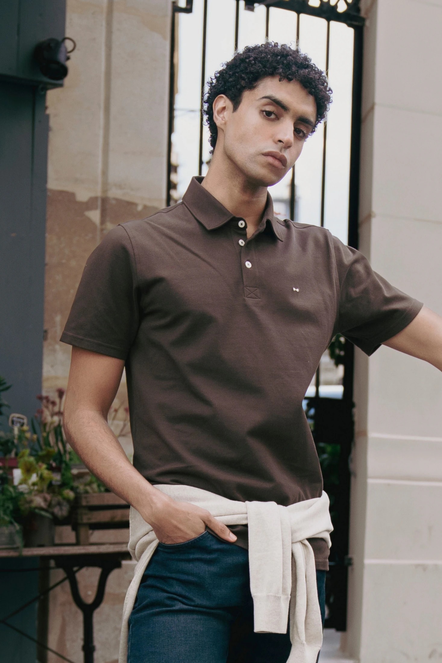 Polo Antimanchas Café - imagen 1