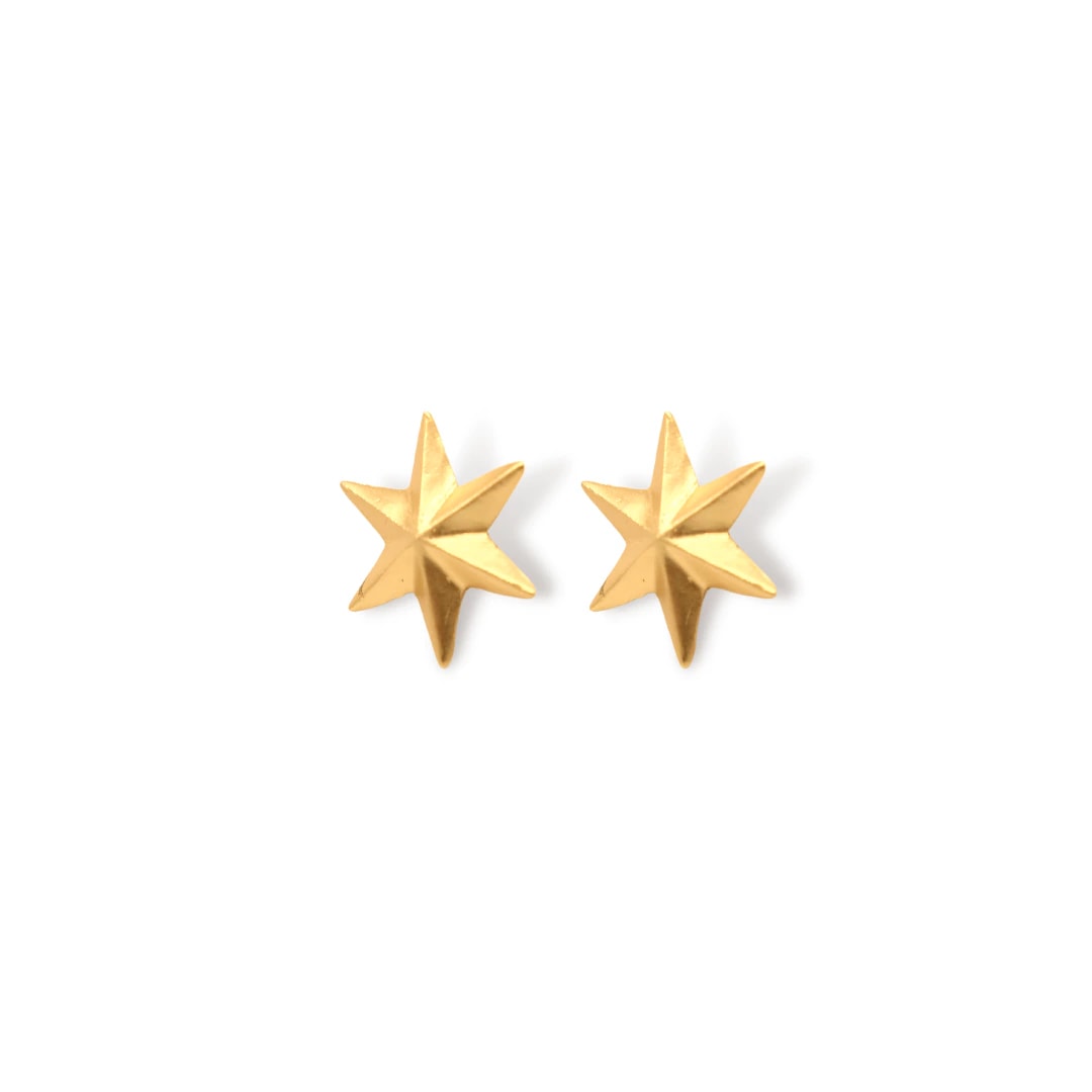 Aretes de estrella pequeña - imagen 1