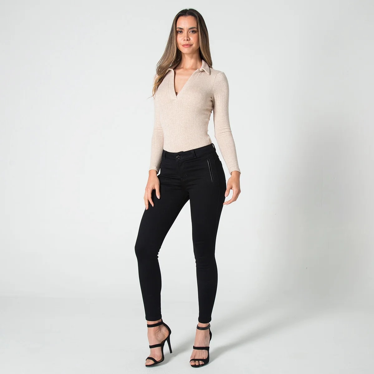 Jean Skinny Maroon - imagen 1