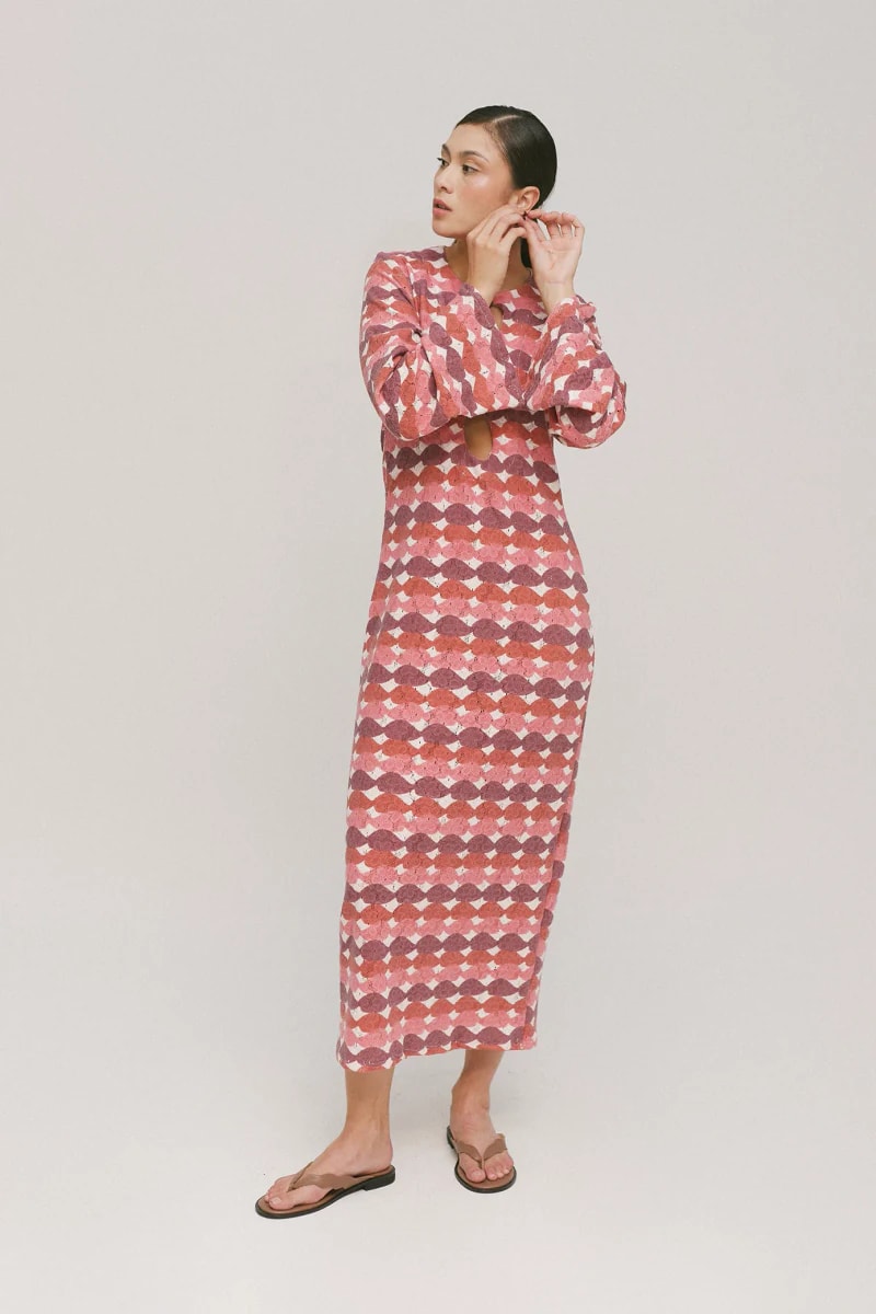 Vestido Holiday Glaseado Rojo - imagen 1