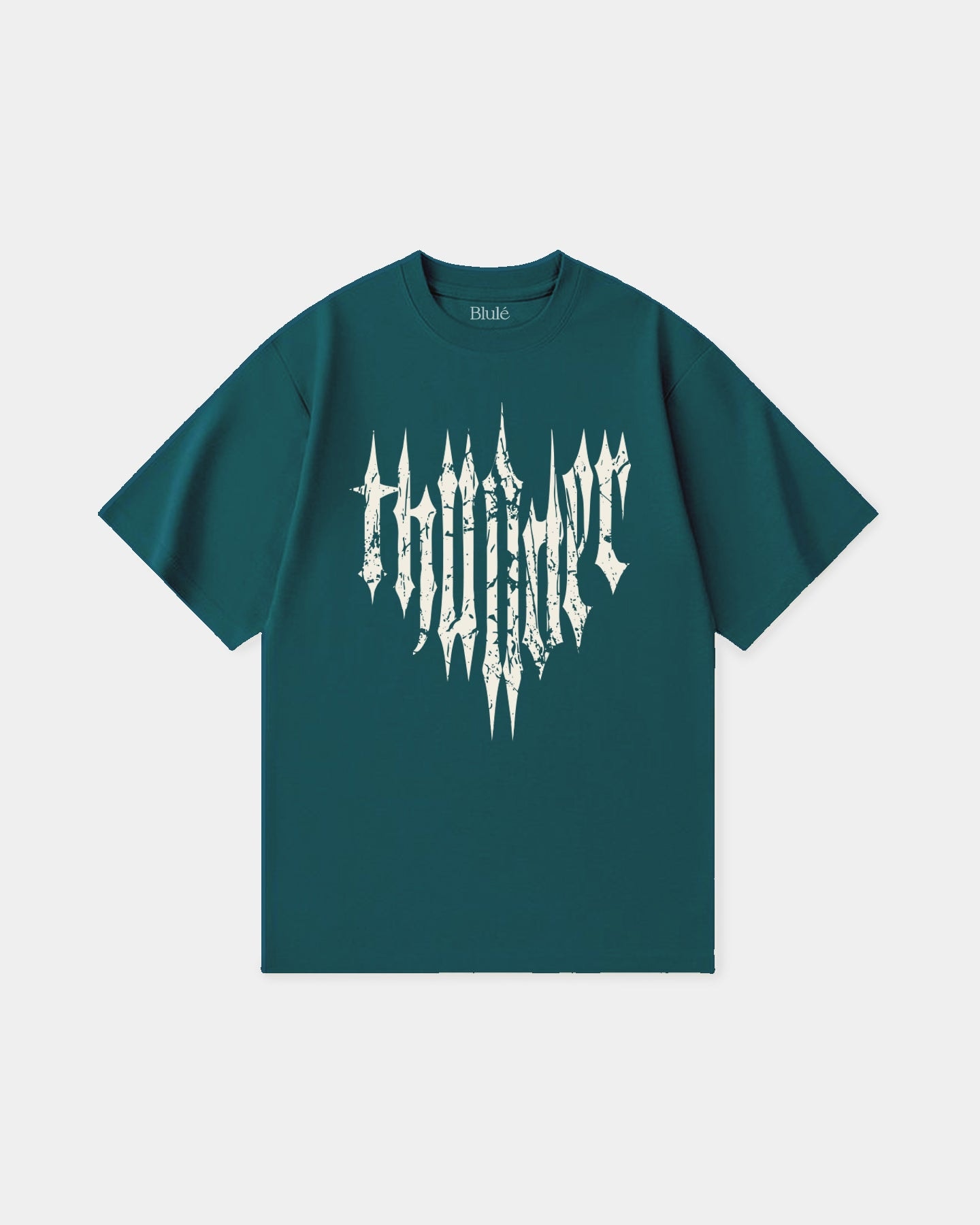 Oversized T Shirt Thunder Dark Green - imagen 1