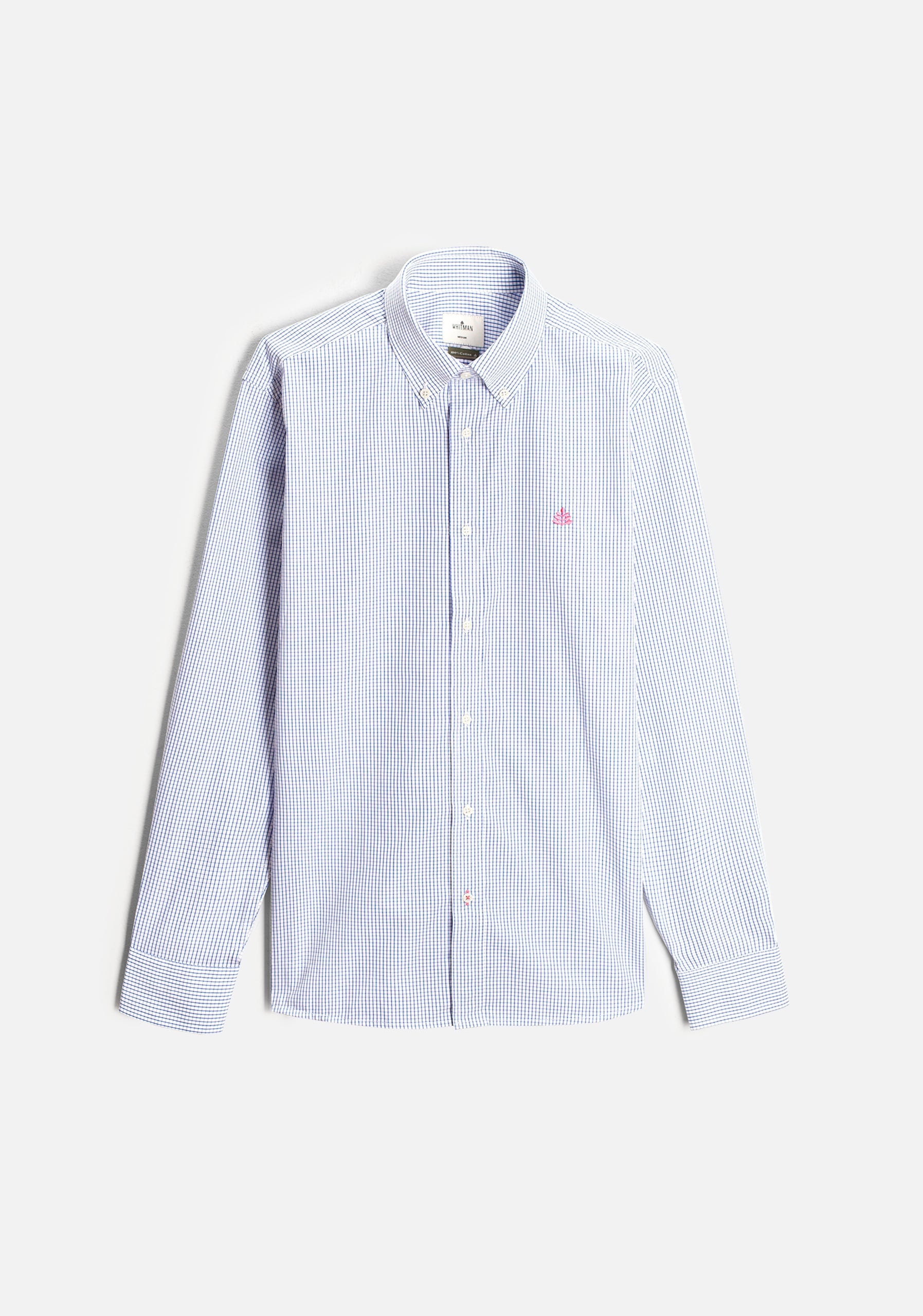 Camisa H CBD Cuadros L-Fuc Azul Med - imagen 1