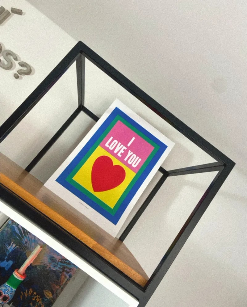 Poster “I love you” - imagen 1