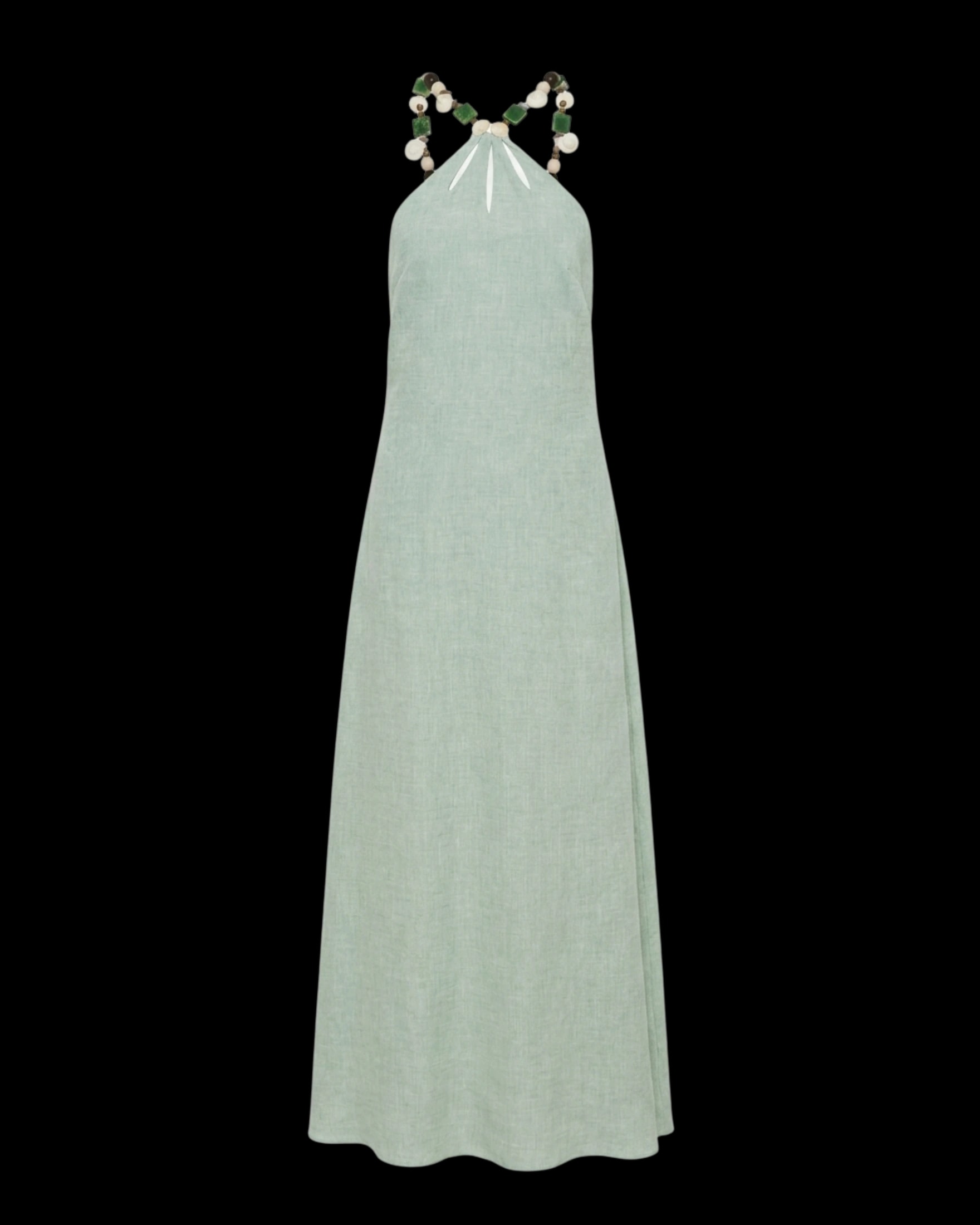 DAKOTA DRESS SEAFOAM GREEN - imagen 1