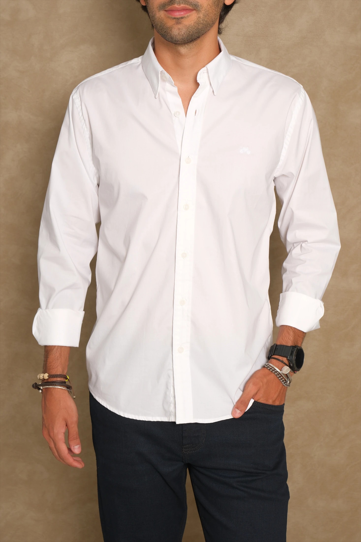 CAMISA NON IRON BLANCA - imagen 1