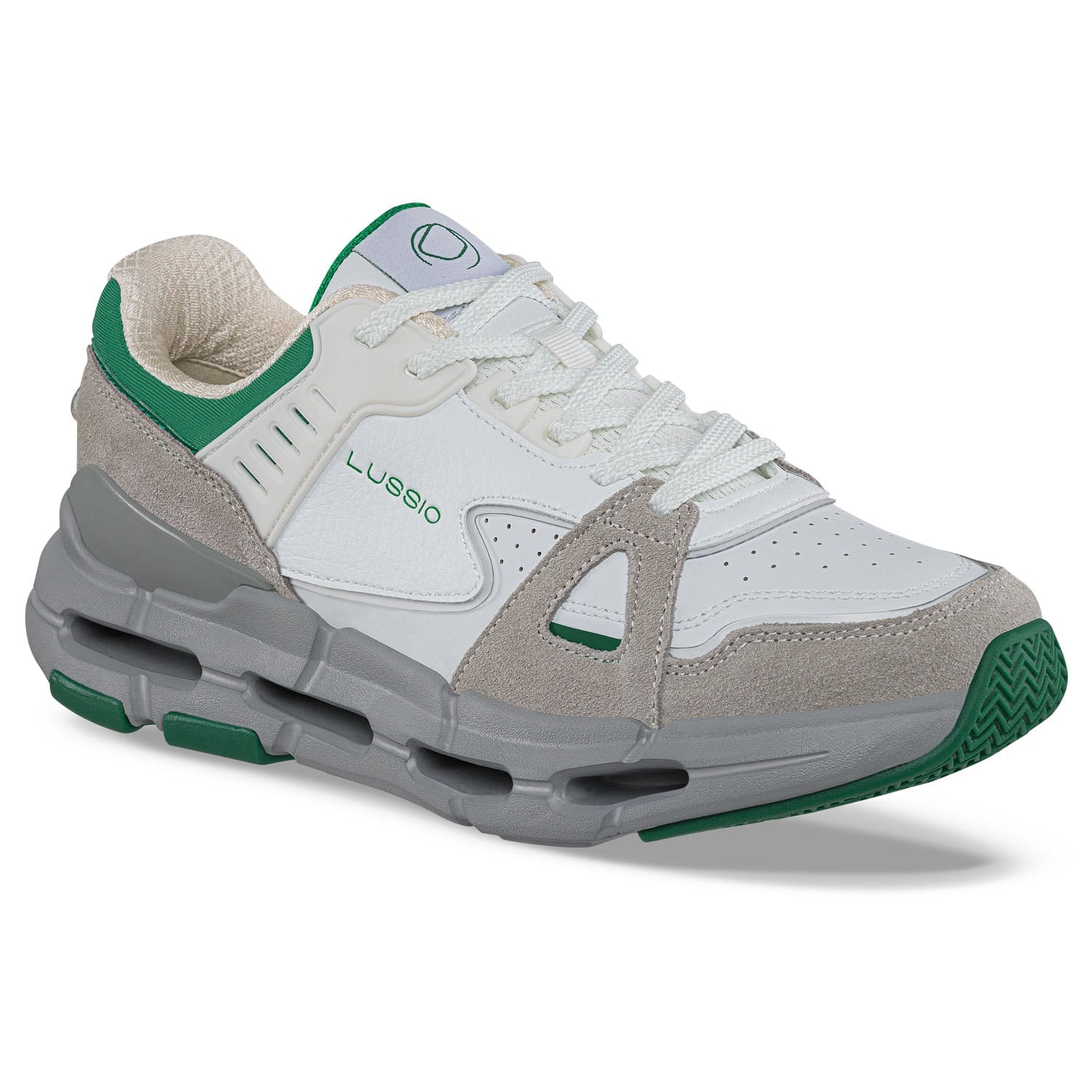 Zapatos Casuales Denzaro Blanco-Gris Lussio Para Hombre - imagen 1