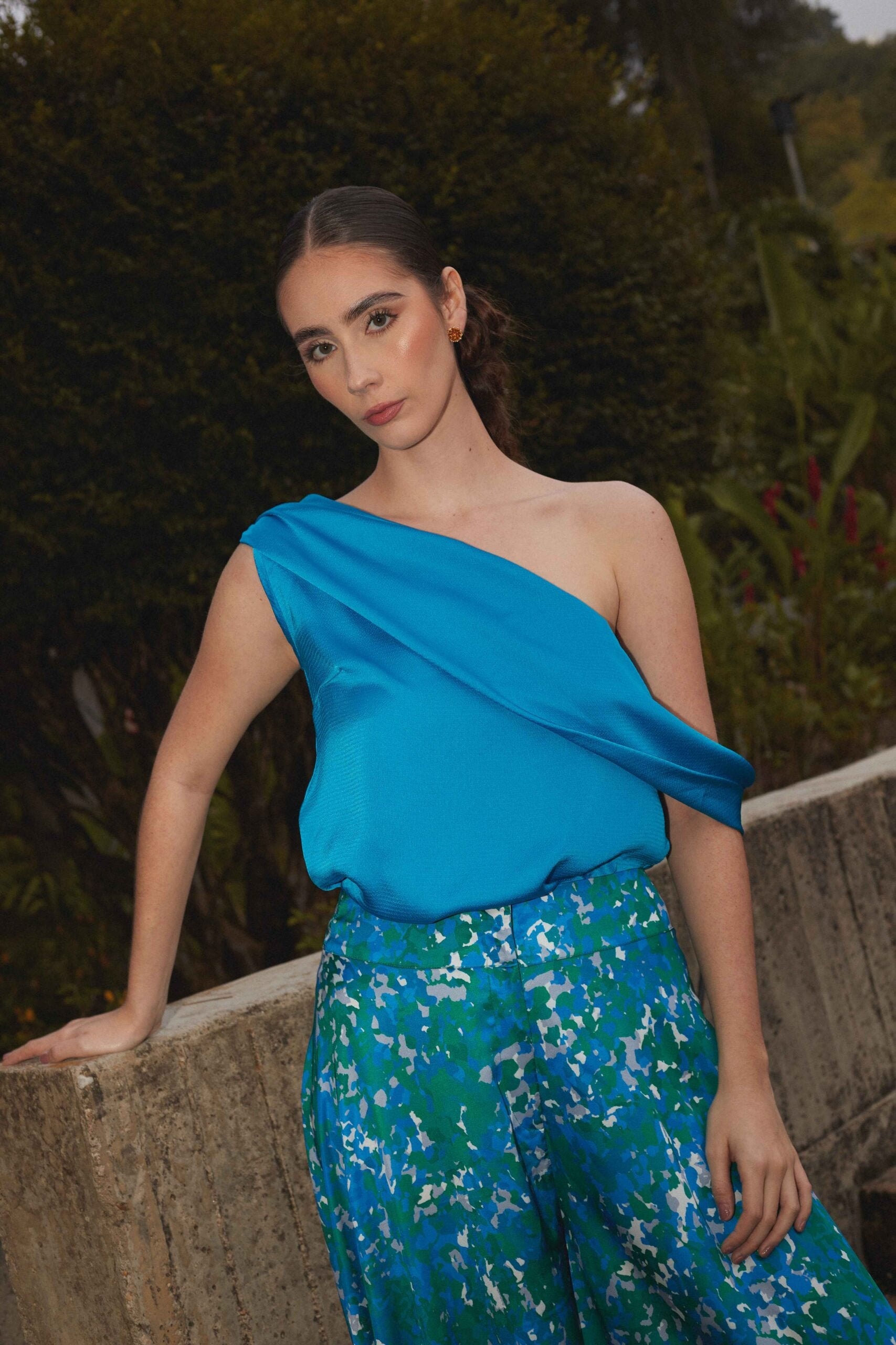 Blusa Norcasia Turquesa - imagen 1