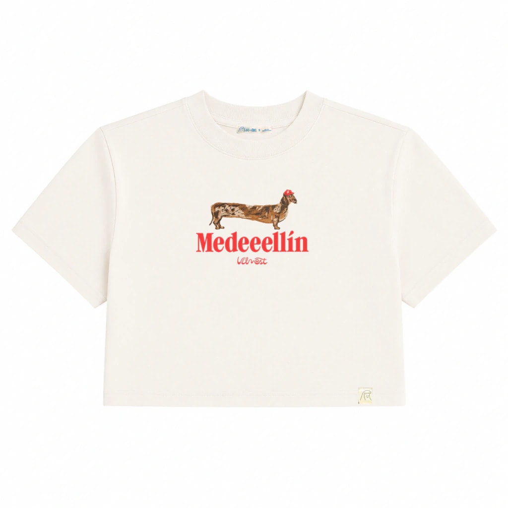 Medeeellín Salchicha (crop top) - imagen 1