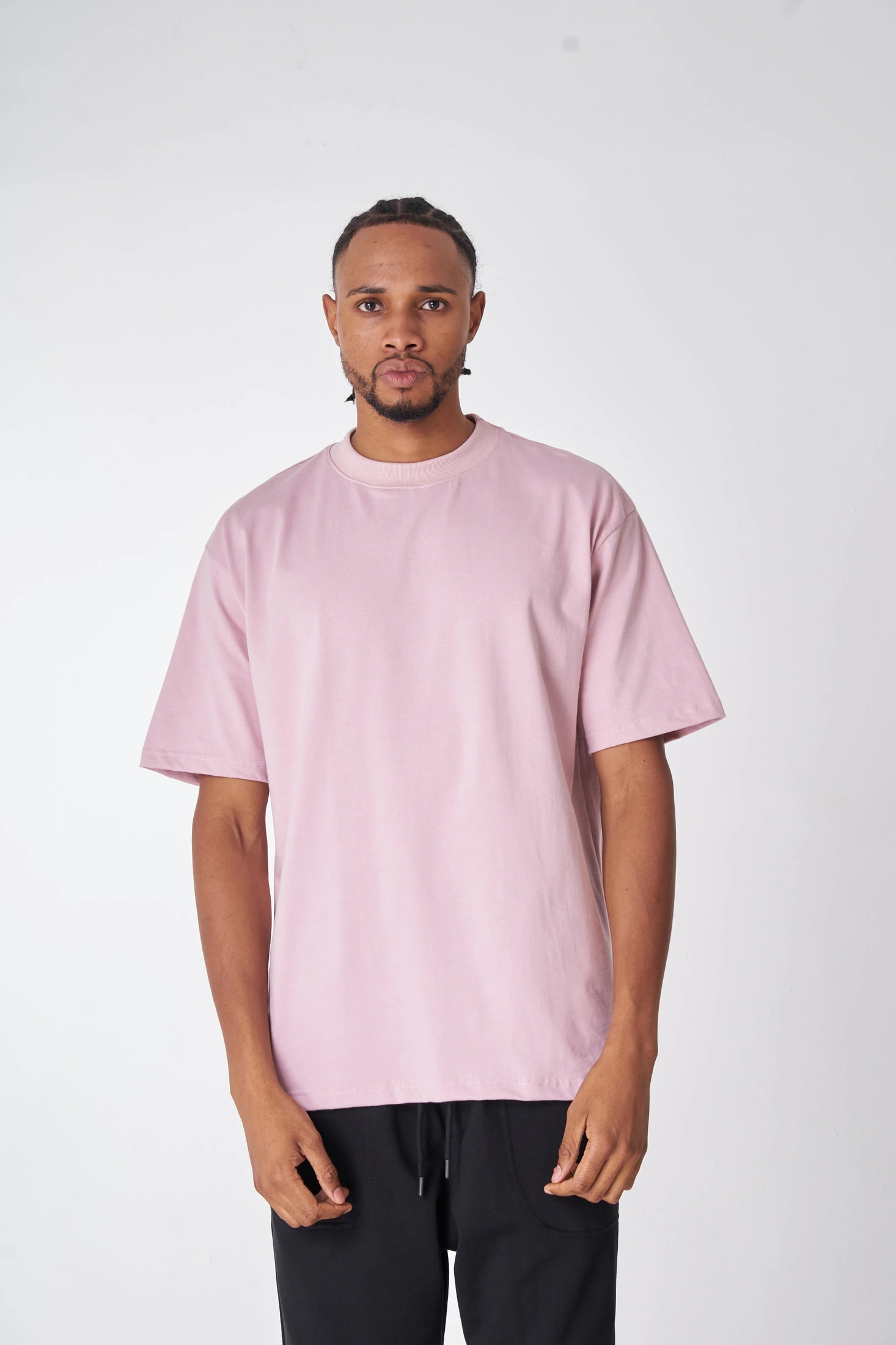 CAMISETA 270 GRAMOS, 100% ALGODÓN ROSA CLARO - imagen 1