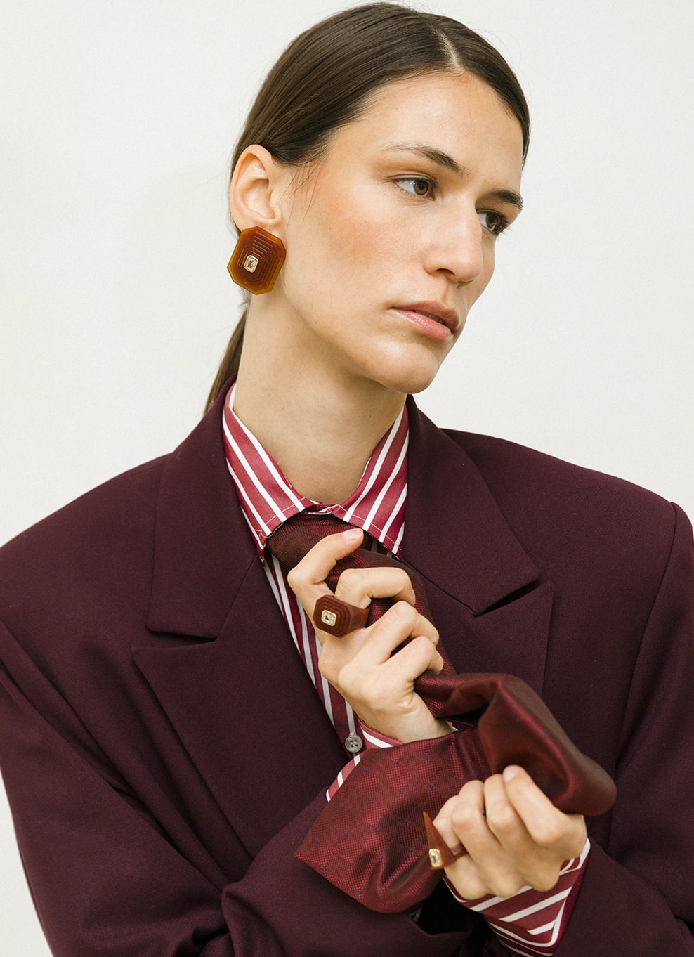 OTTAGONO - M EARRINGS - imagen 1