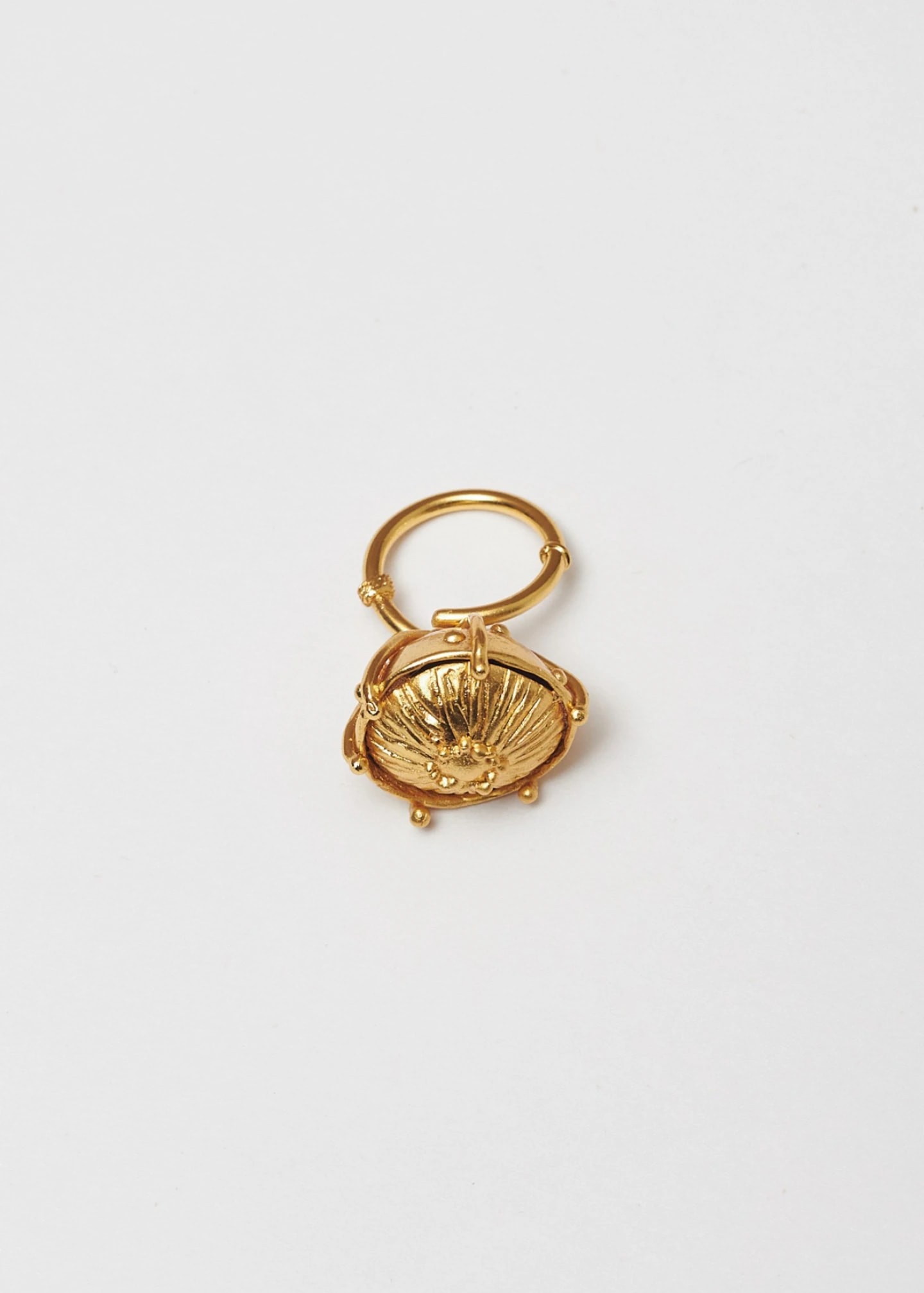 Anillo Sombrerito maxi dorado - imagen 1