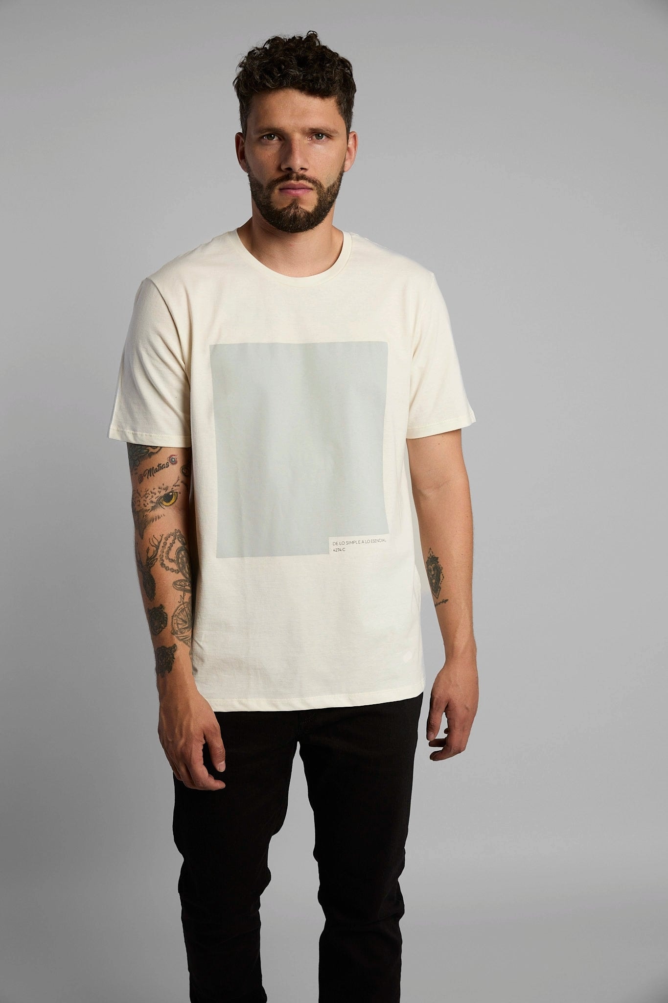 Camiseta cuadro arena - imagen 1