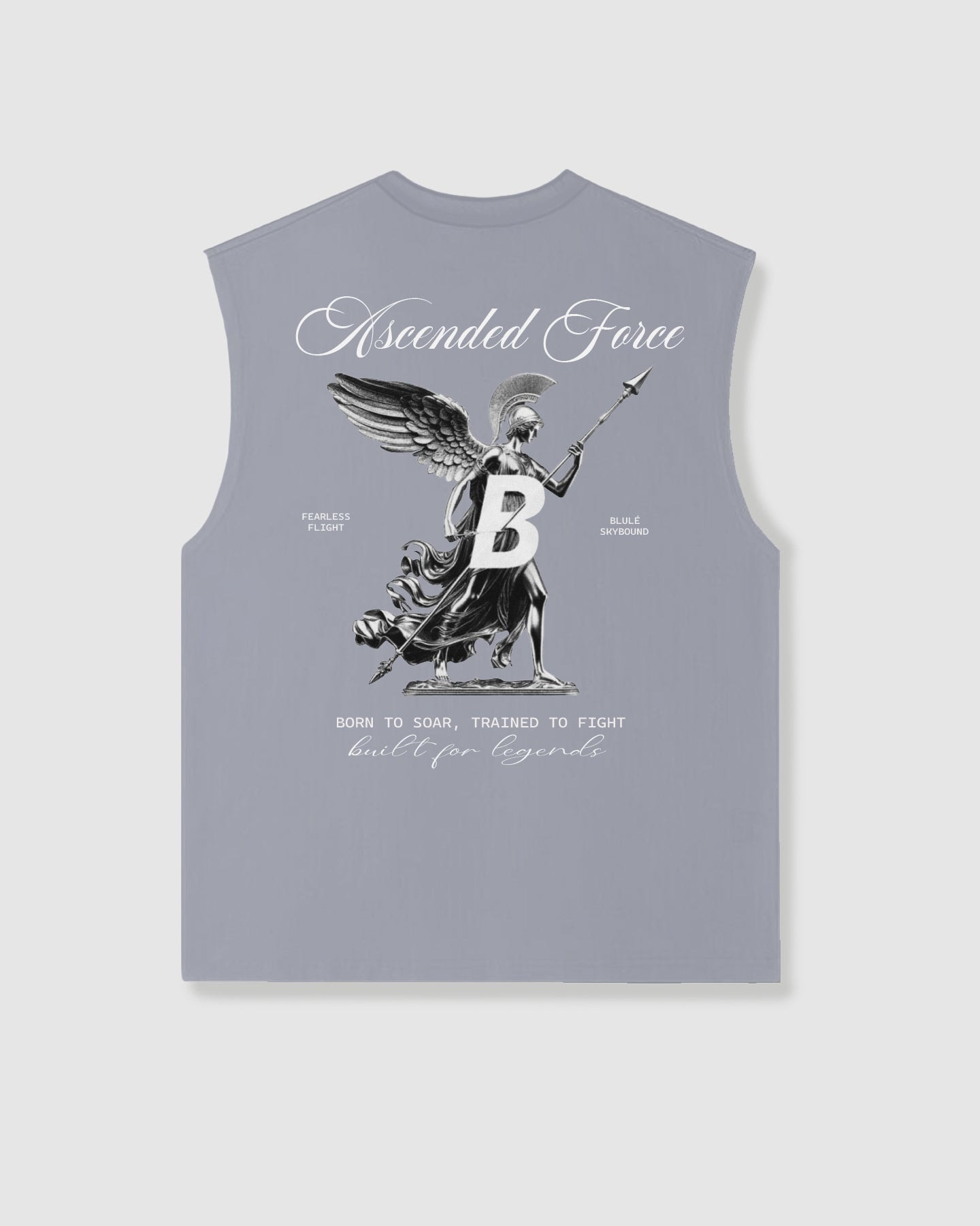 Oversized Sleeveless Ascended Force Grey - imagen 1