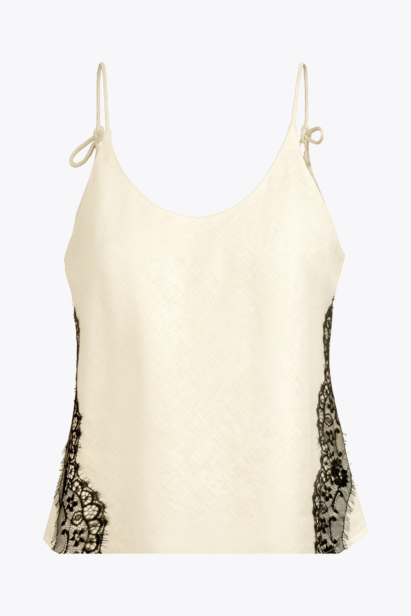 Blusa Siena Ivory Negro - imagen 1