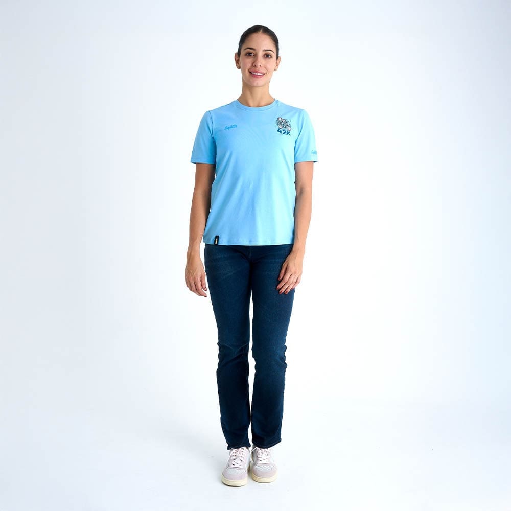 CAMISETA LIFESTYLE MANGA CORTA 42K PARA MUJER - imagen 1