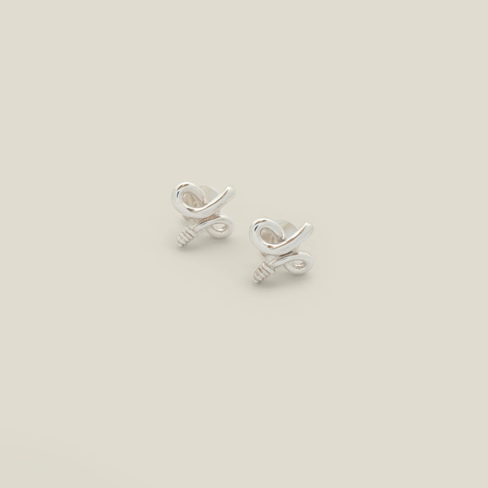 Aspid Studs Silver - imagen 1