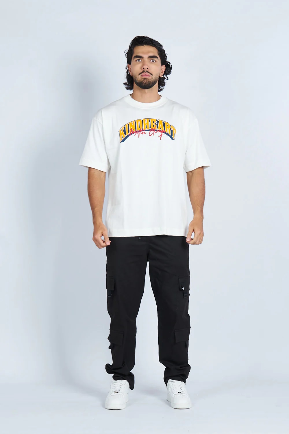 Camiseta oversize KINDHEART MARFIL| DROP 03 | - imagen 1