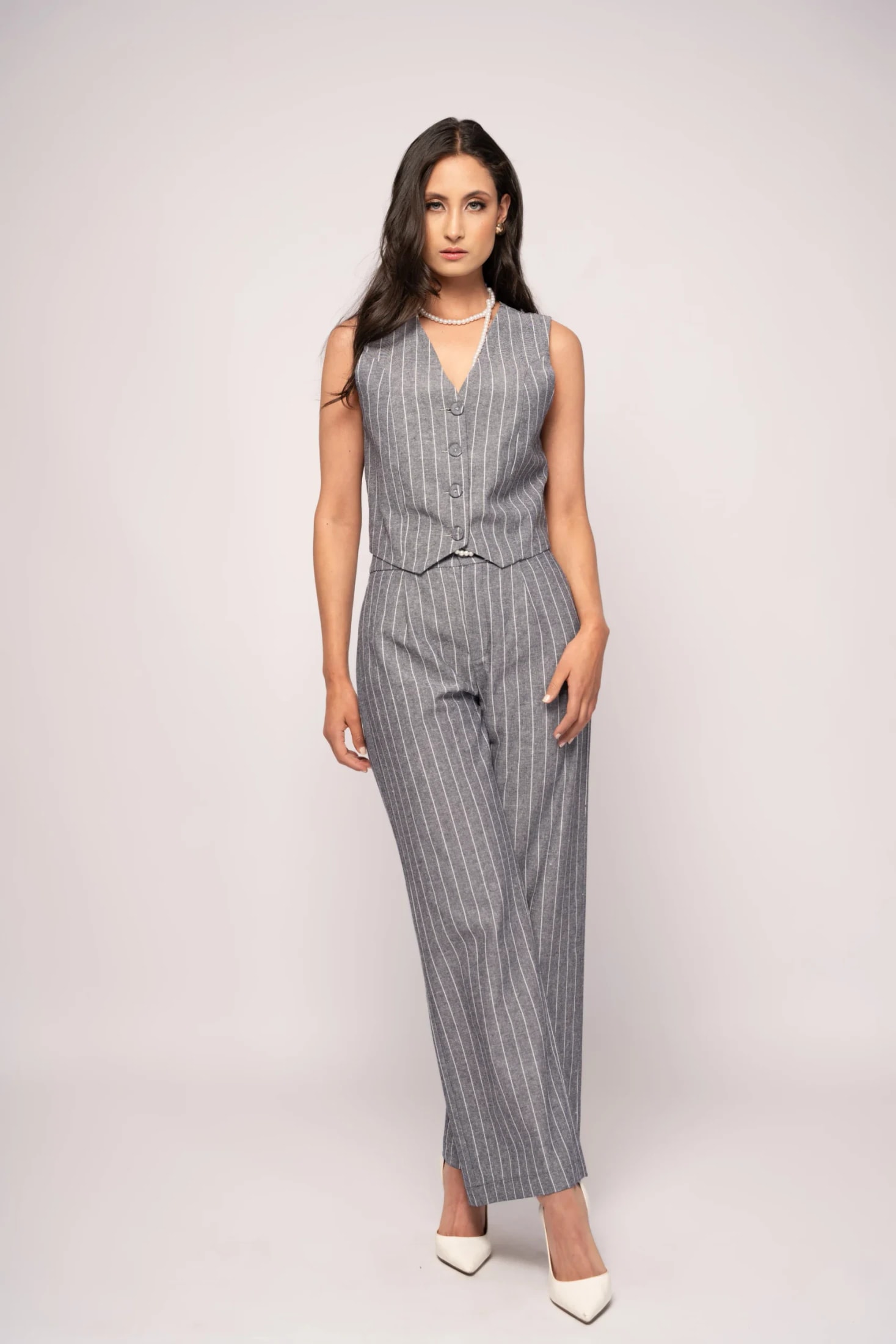 Chaleco Raya Diplomática Denim - imagen 1