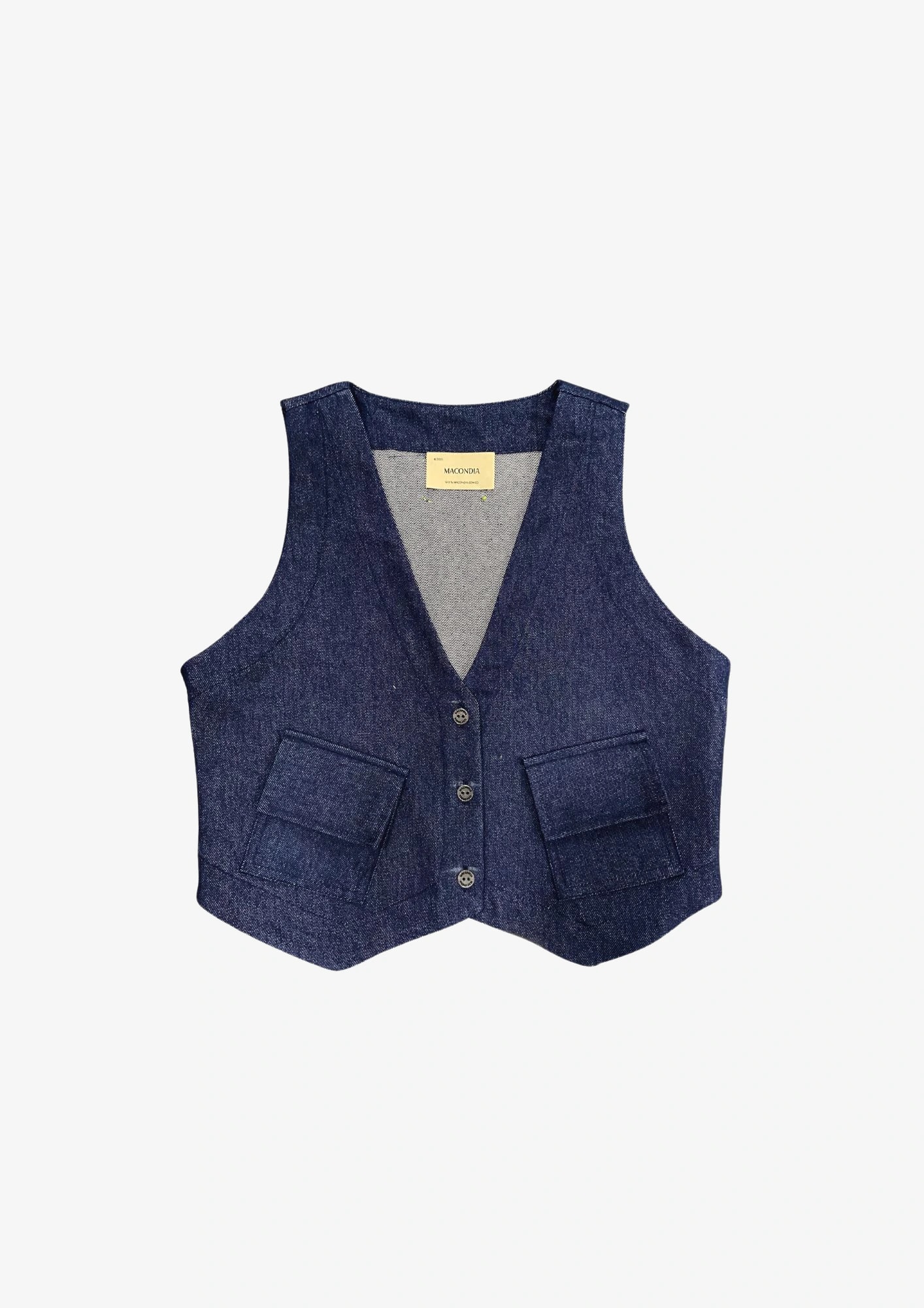 Blue Denim Vest - imagen 1