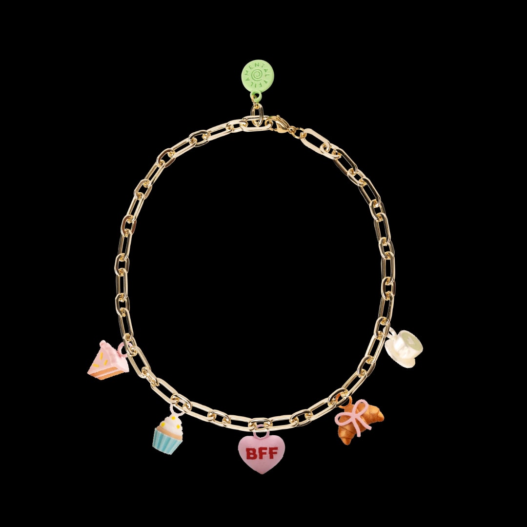 COLLAR CADENA DORADA- BAKERY LOVE - imagen 1