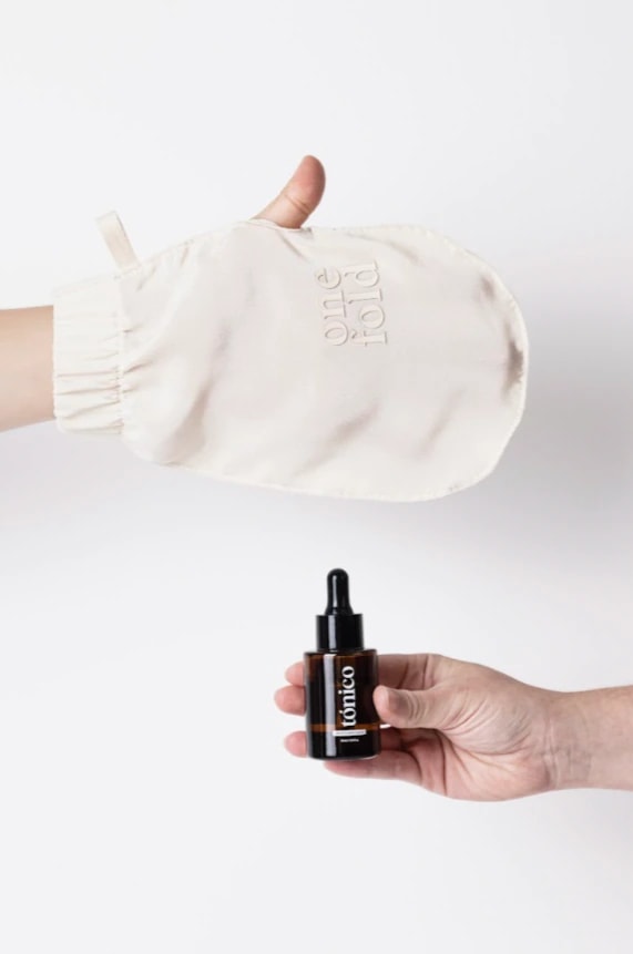 GUANTE EXFOLIANTE + TONICO KIT - imagen 1