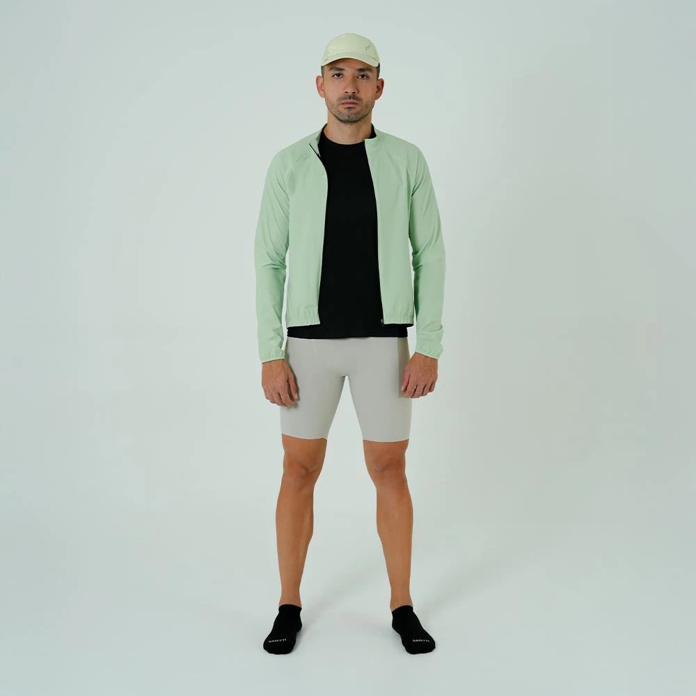CHAQUETA RUNNING AQUALITE VERDE CLARO PARA HOMBRE - imagen 1