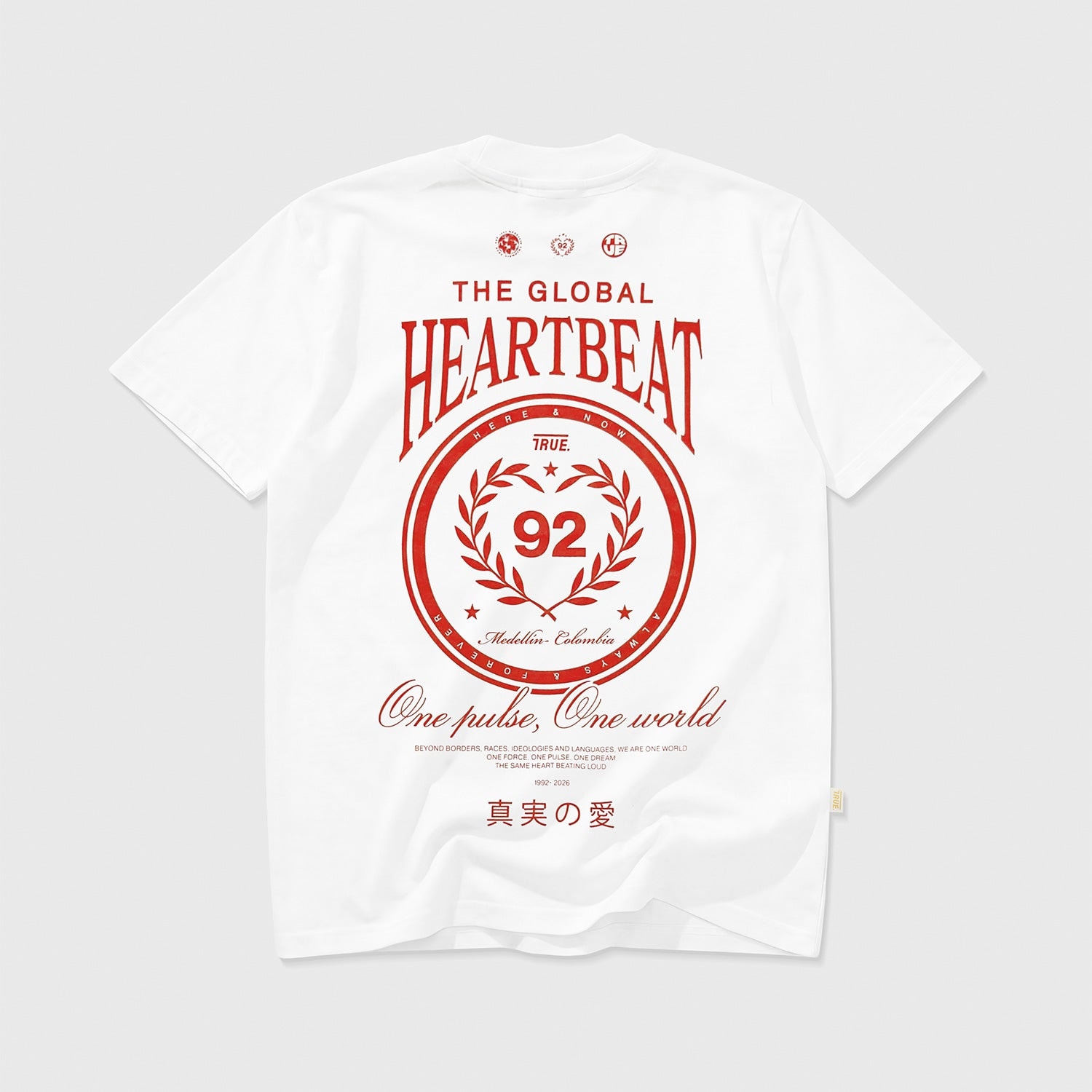 Heartbeat T-Shirt - White - imagen 1