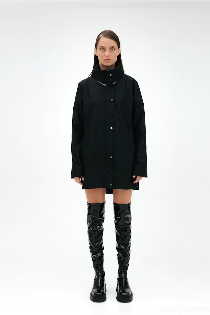 RAINCOAT BLACK - imagen 1