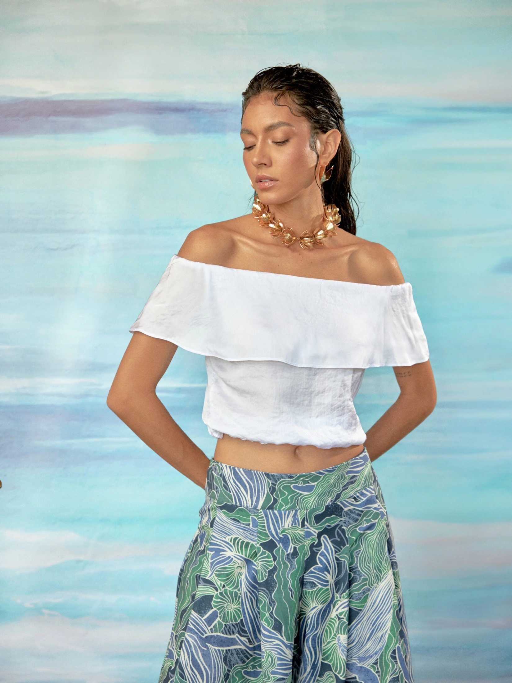 Blusa Mella Blanco - imagen 1