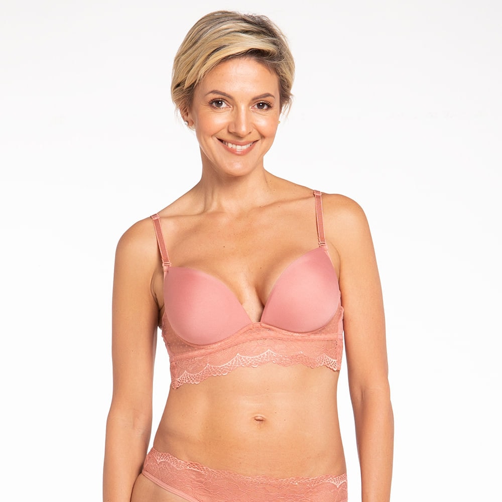 Brasier con tul y encaje - imagen 1
