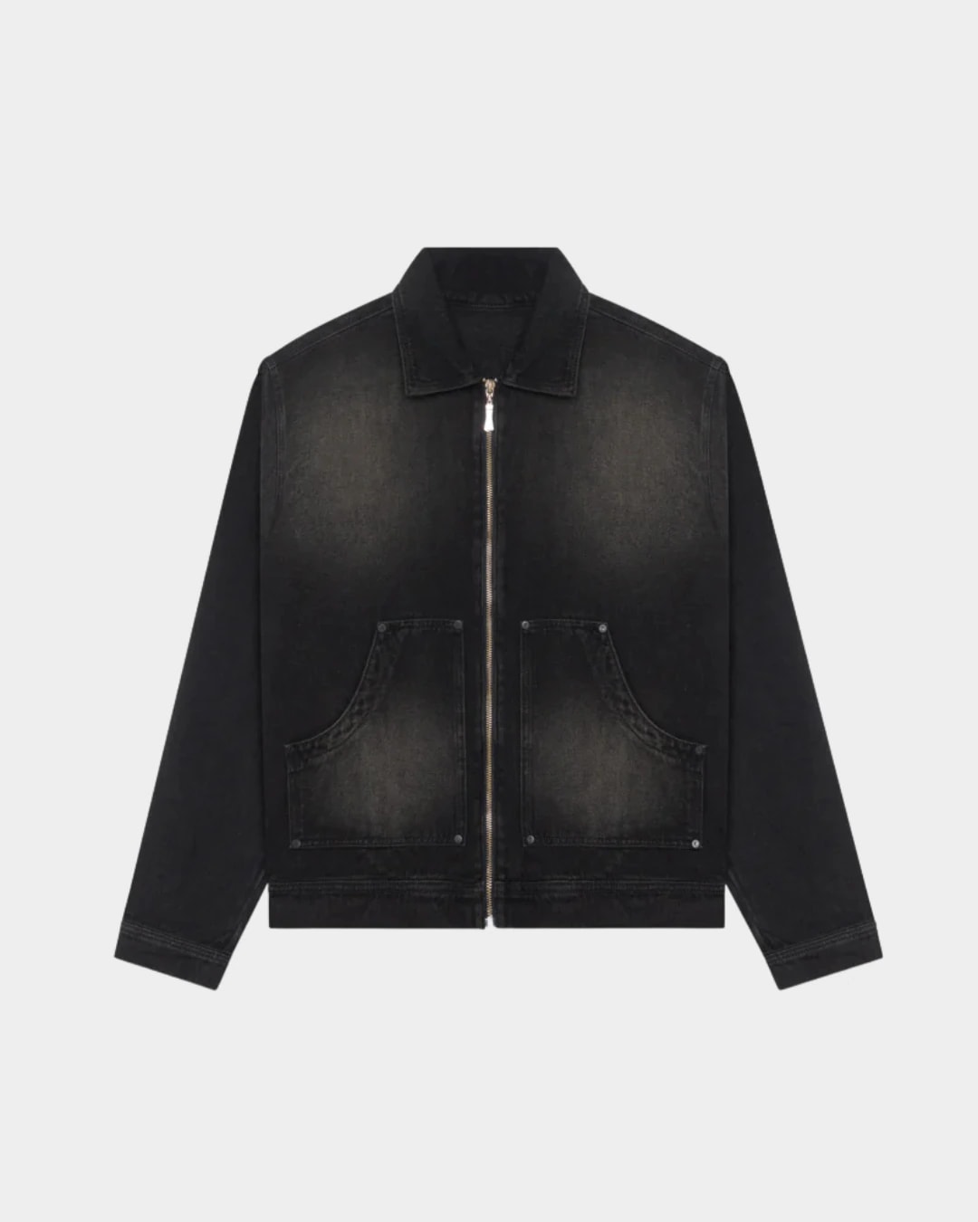 MONCLAIR WASHED BLACK BROWN JACKET - imagen 1