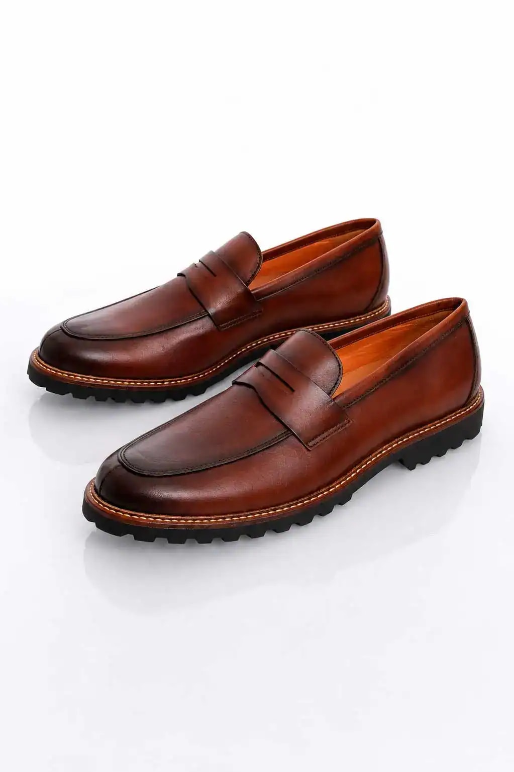 Mocasin Tractor Coñac - imagen 1