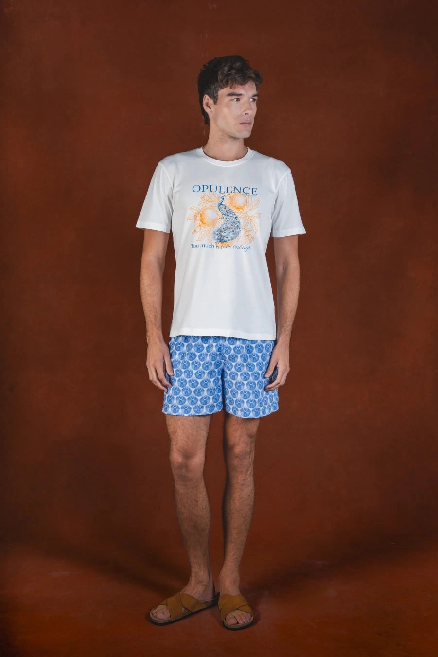 Pluma cotton t-shirt white - imagen 1