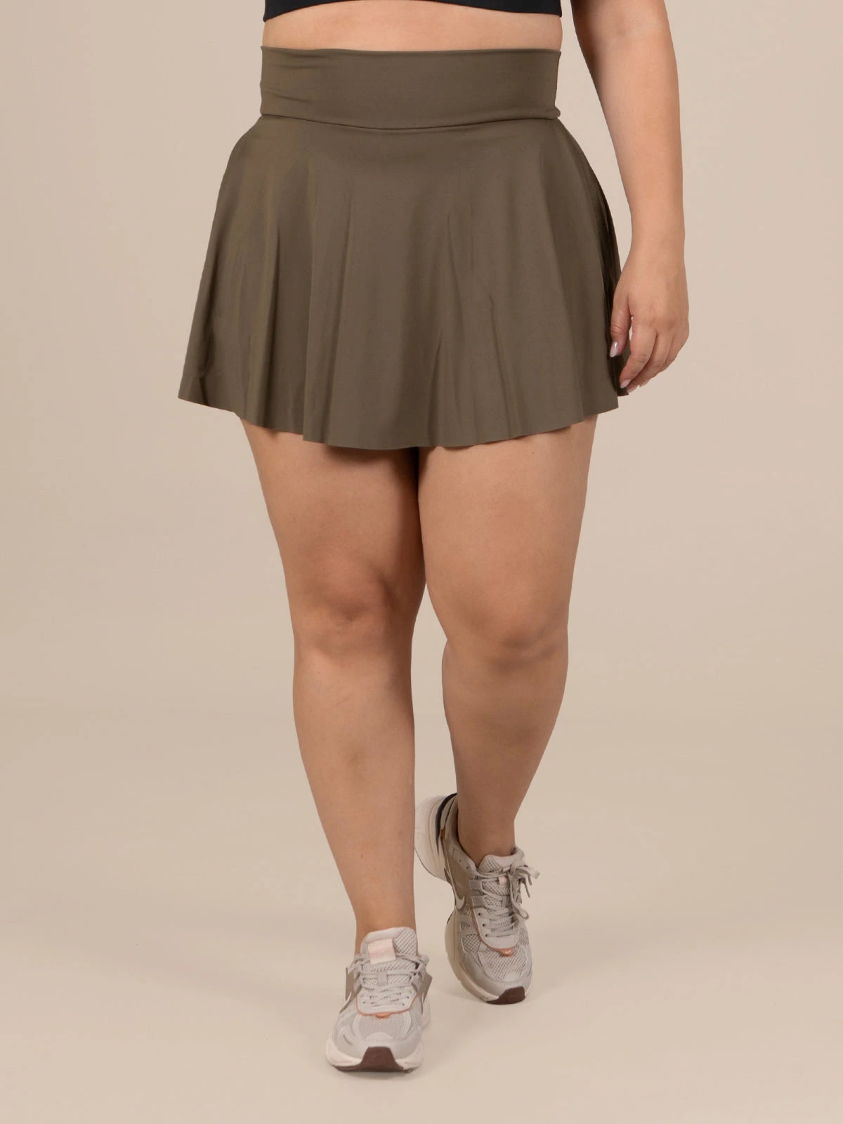 Faldashort talla plus cacao - imagen 1