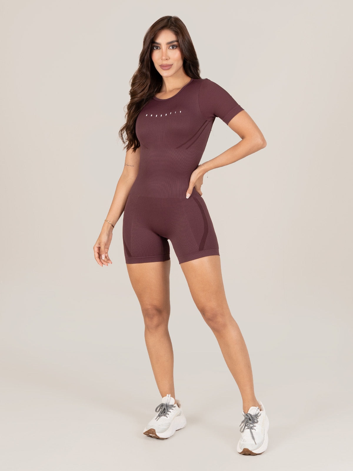 Ada Enterizo Seamless Uva - imagen 1