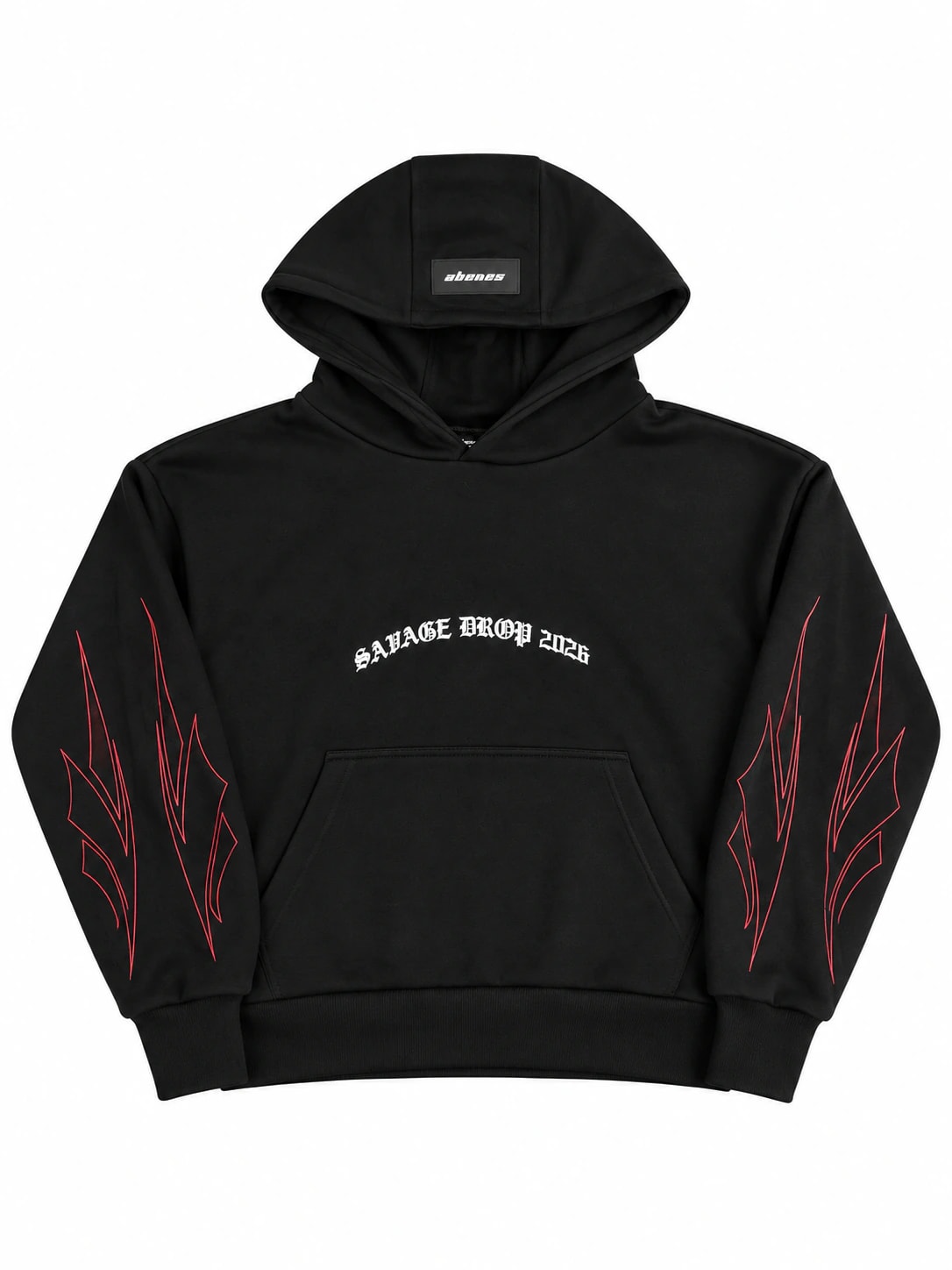 Hoodie Boxy fit Negro Savage drop 2026 - imagen 1