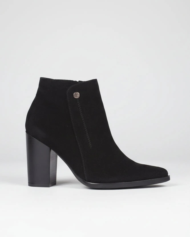 Botin Malia Gamuza Negro - imagen 1