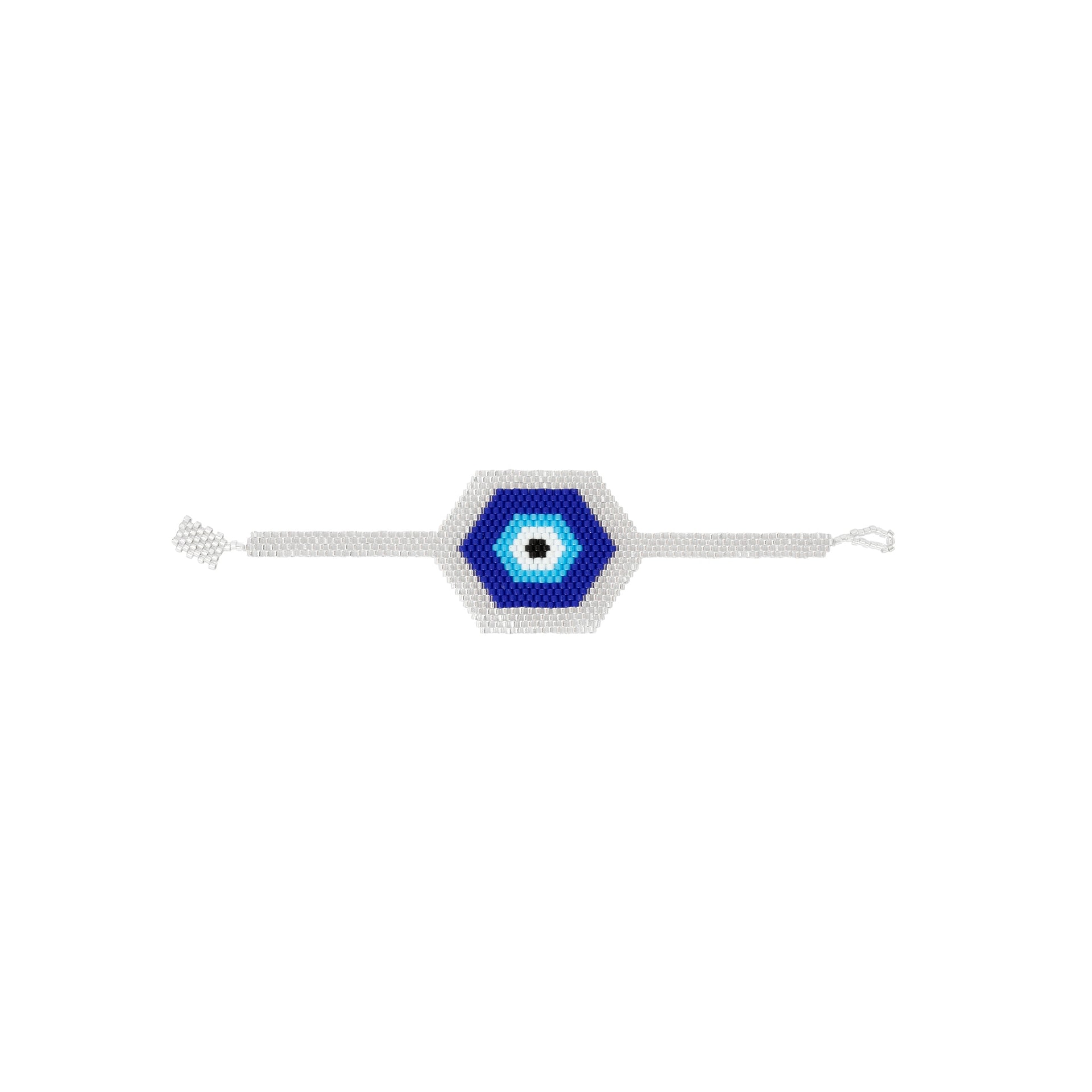 Pulsera Horus Mar Plateado - imagen 1