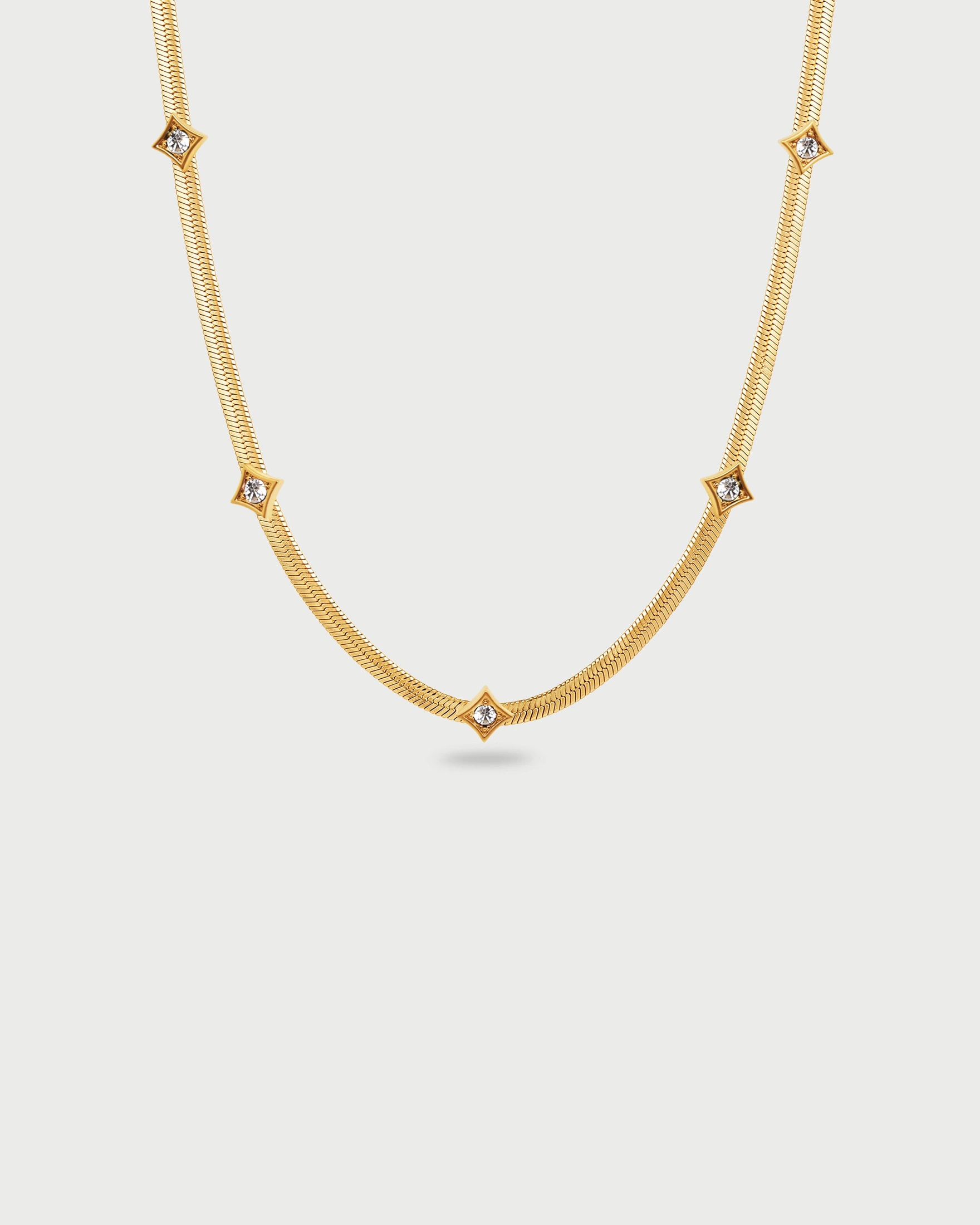 Collar Plano Rombos - imagen 1