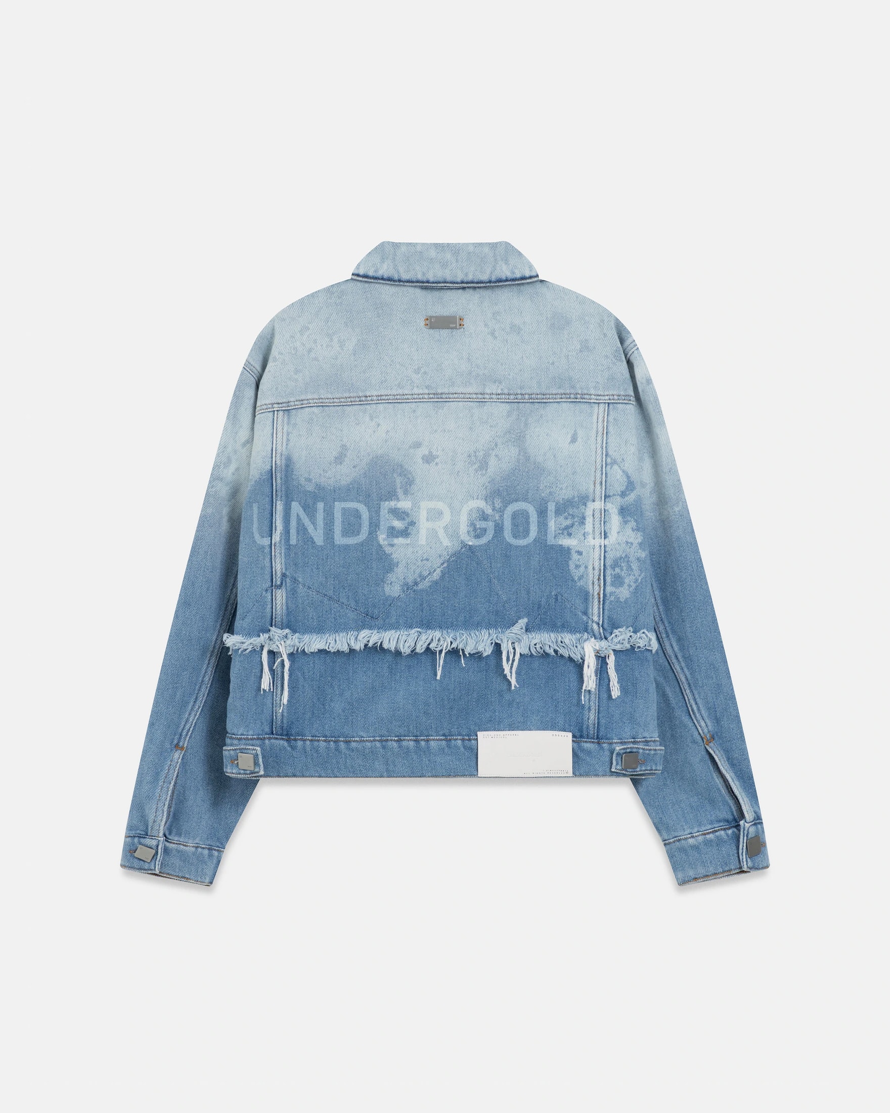 Holy State UNDRGLD Double Destroyed Jacket Blue - imagen 1