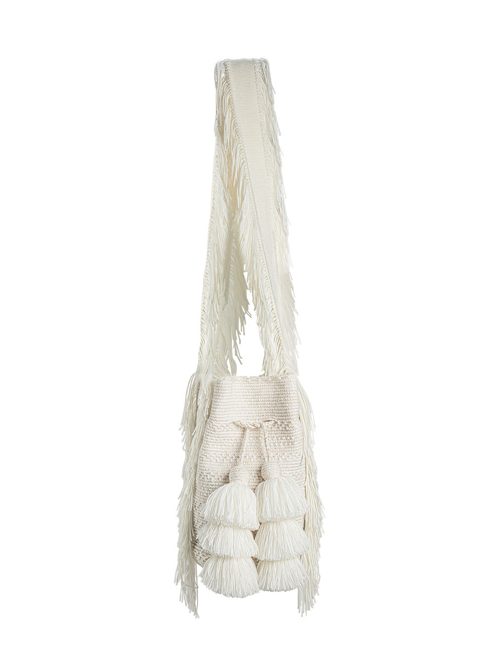 Mochila Wayuu Kamsa Basic Pearl - imagen 1