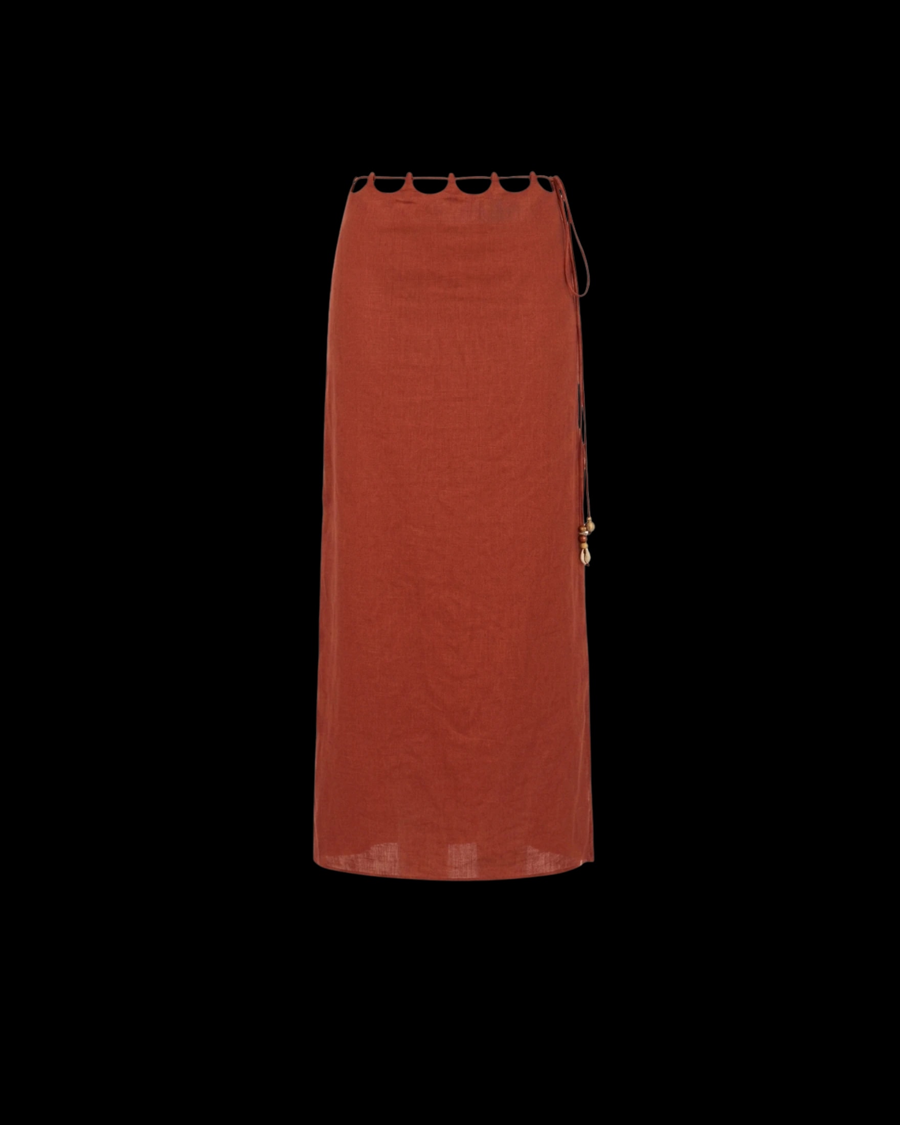 CAIRO SKIRT SUNSET ORANGE - imagen 1