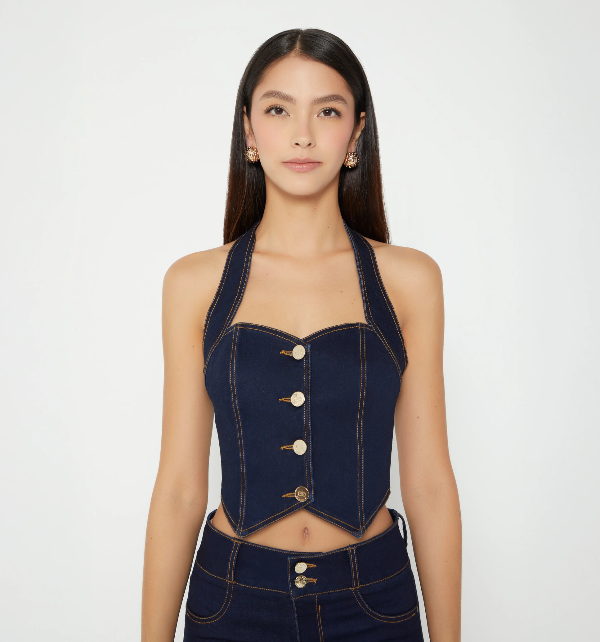 Blusa halter - imagen 1