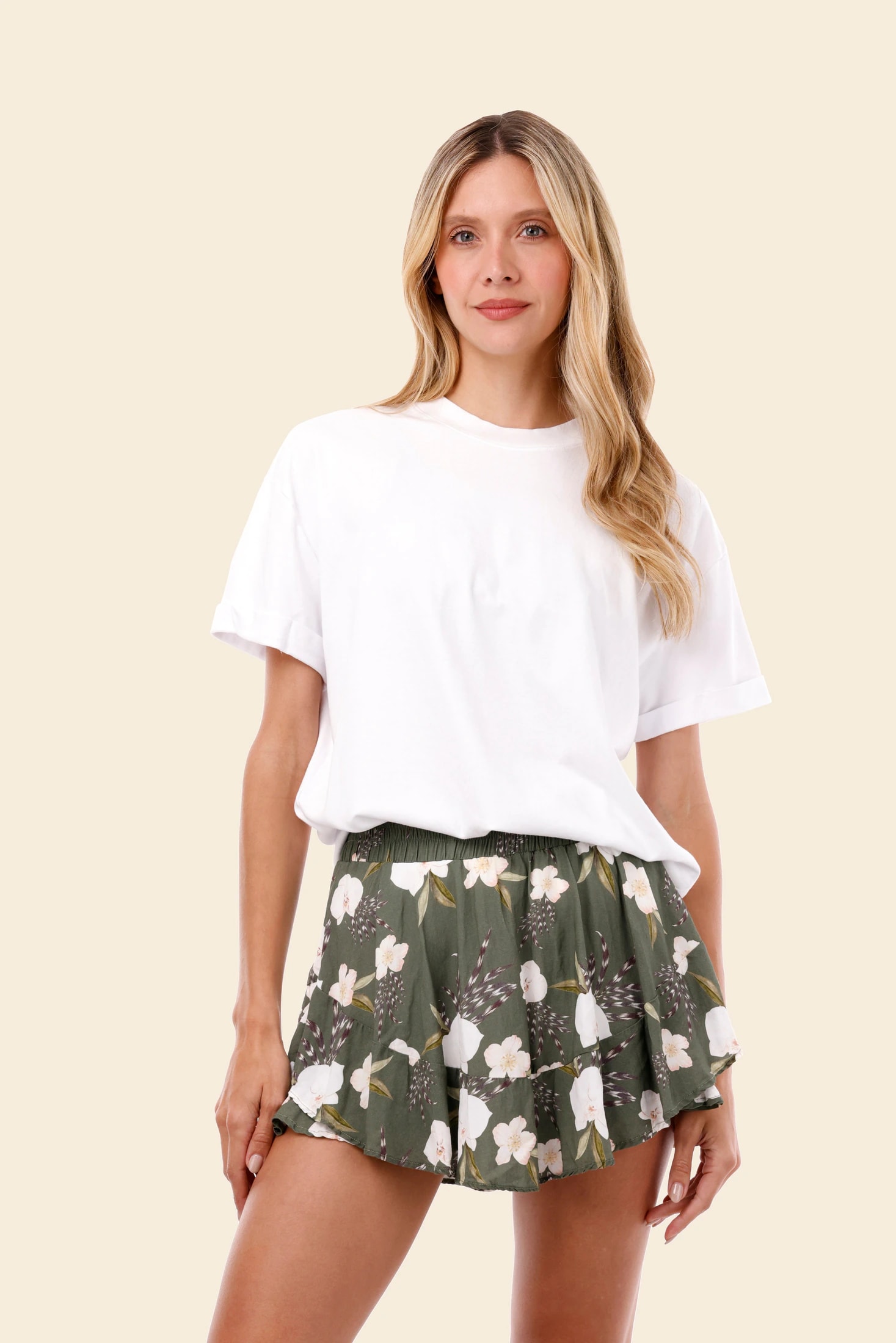 White Kain Oversize T Shirt - imagen 1