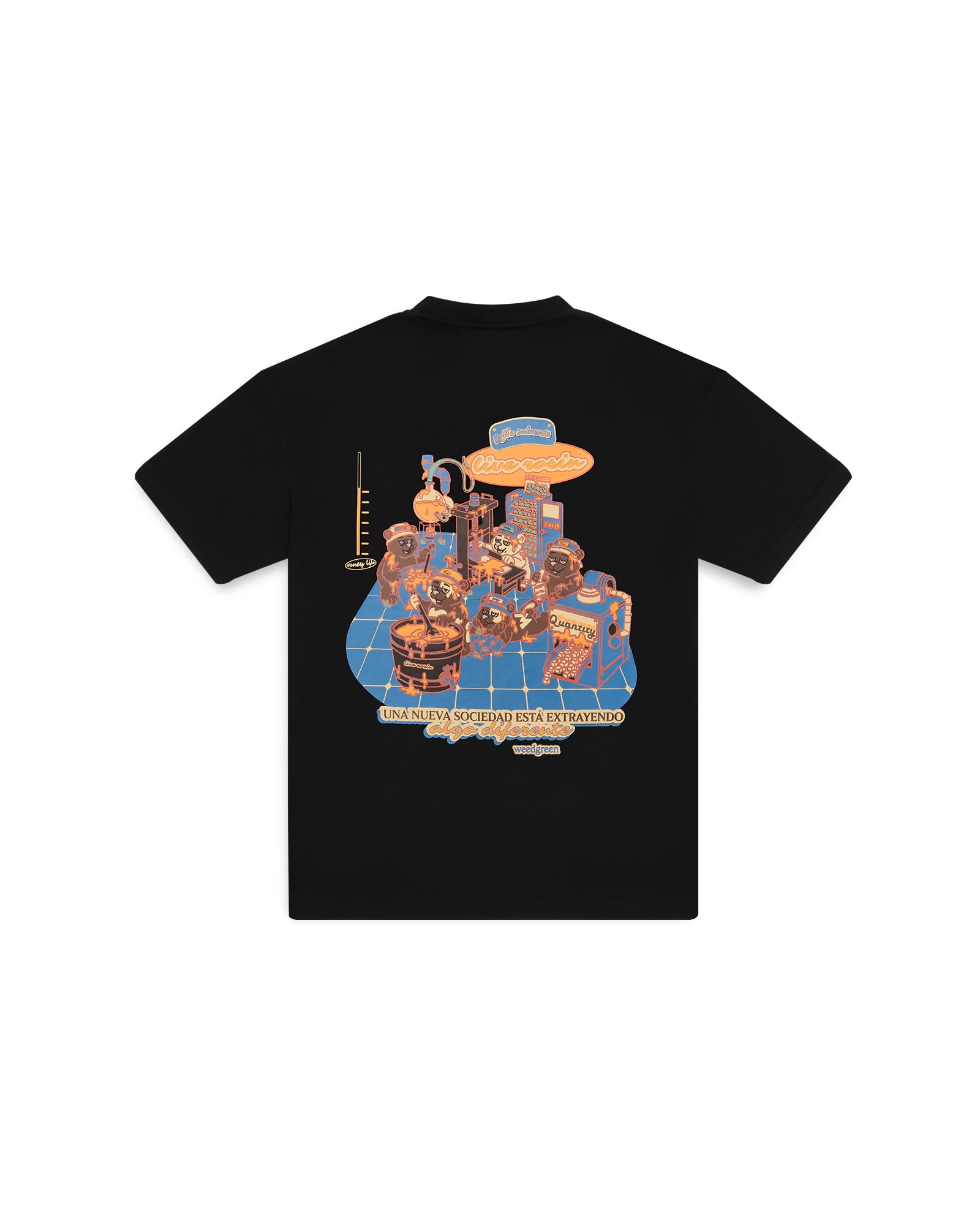Quality Control Black Tee Negro - imagen 1