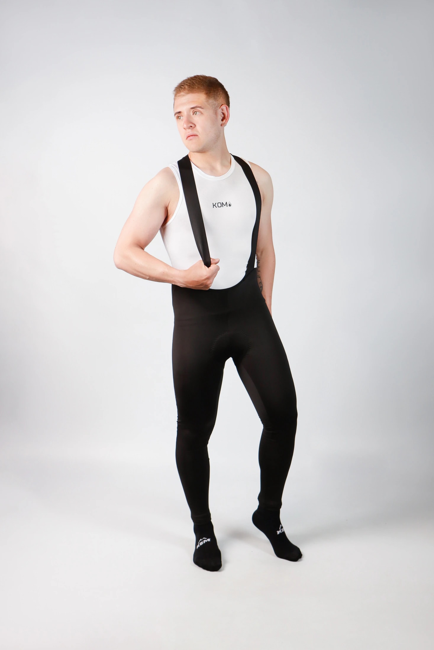 Lycra badana de ciclismo Pantalón térmica hombre - imagen 1